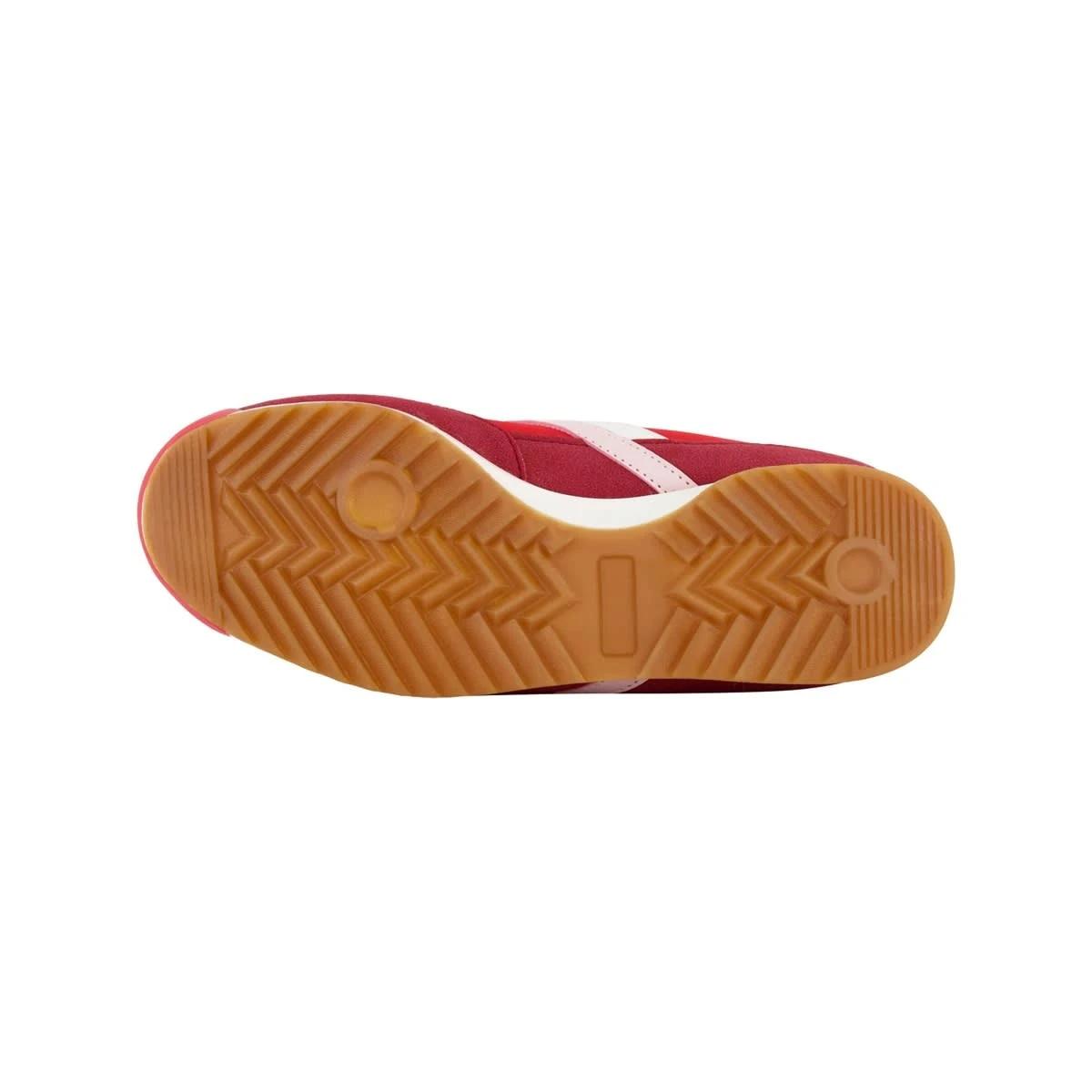 4 Retro Nylon Sneakers RIBBON RED, 4 of 5