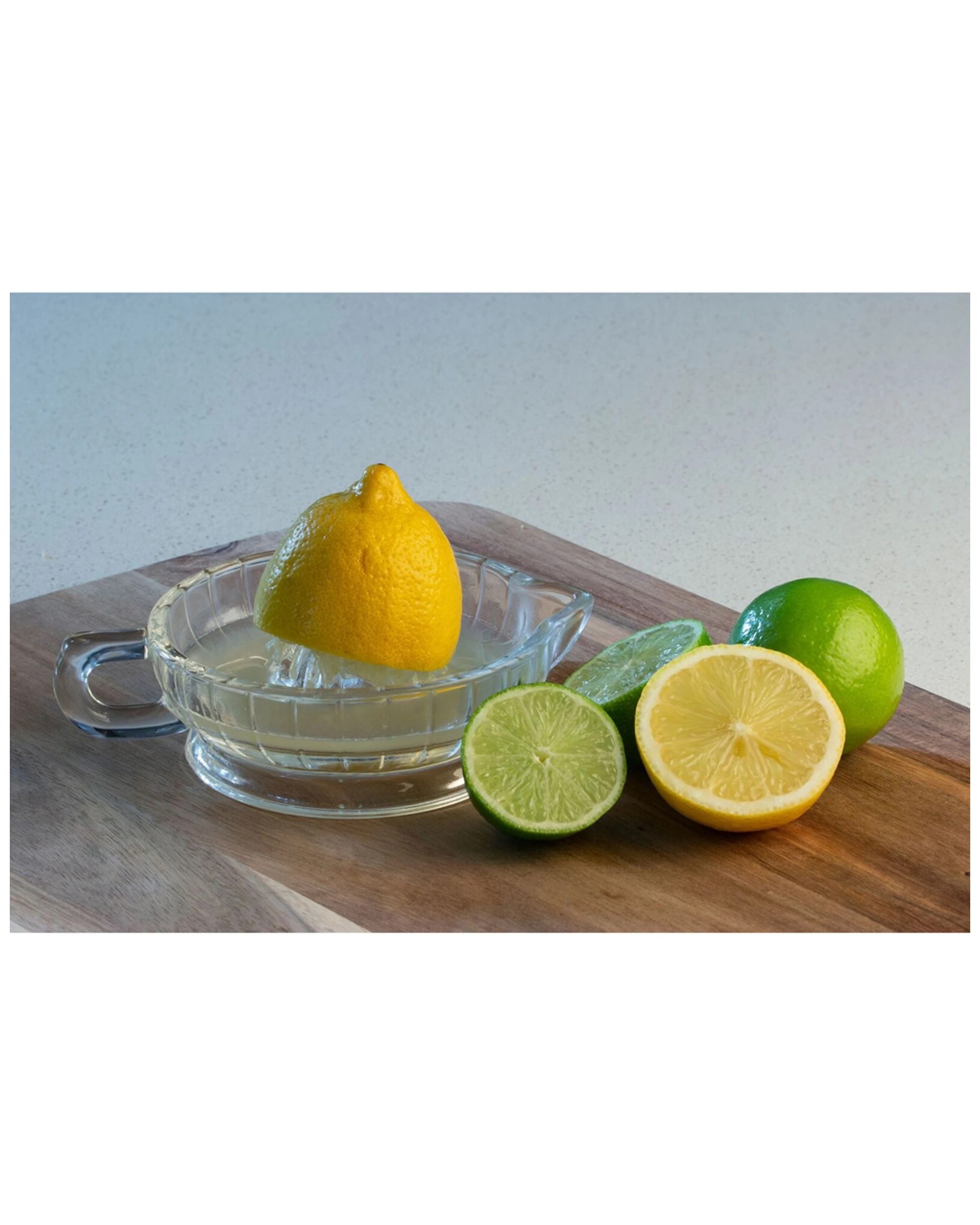 3 Cuisena Manual Glass Lemon & Lime Juicer Model 985119 - Plain, 3 of 3