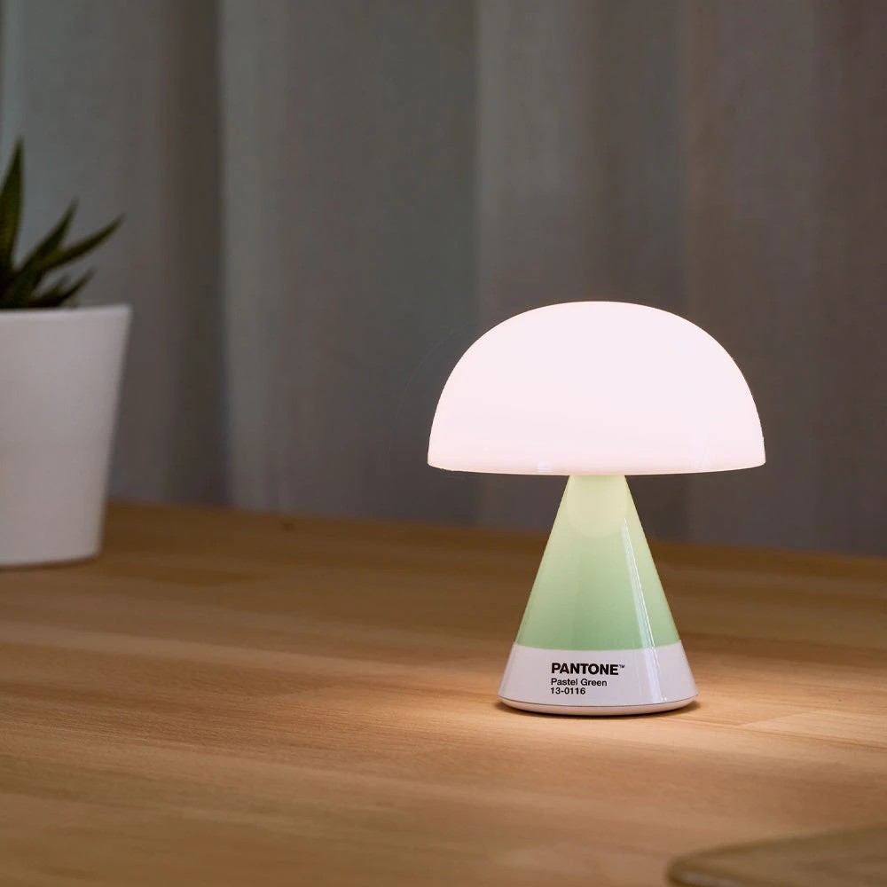 5 Lexon Mina M Medium Portable Led Lamp PANTONE - Green, 5 of 5