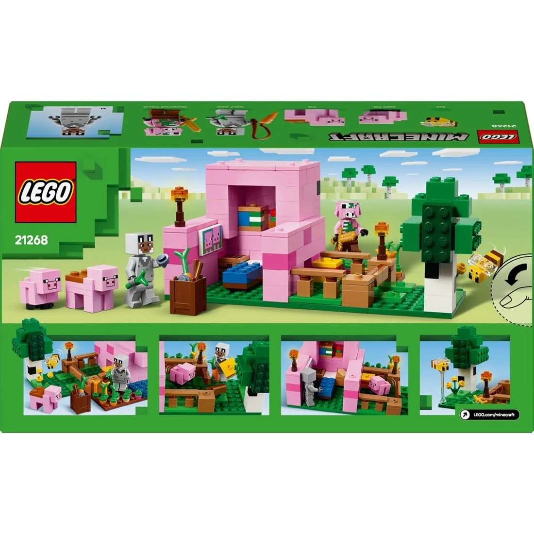 10 LEGO Minecraft The Baby Pig House 21268, 10 of 10