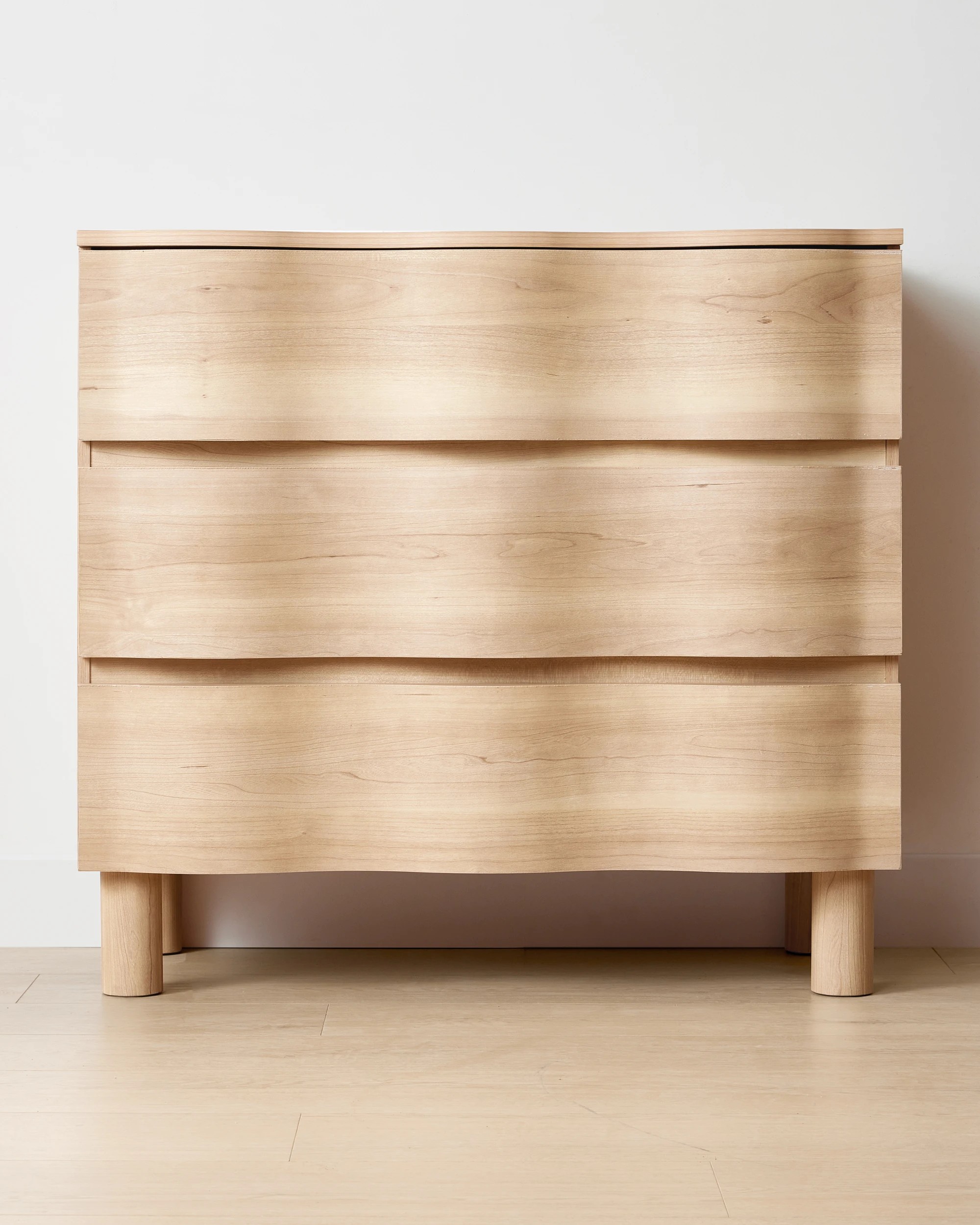 2 Ripple 3 Drawer Chest - Light Oak, 2 of 6