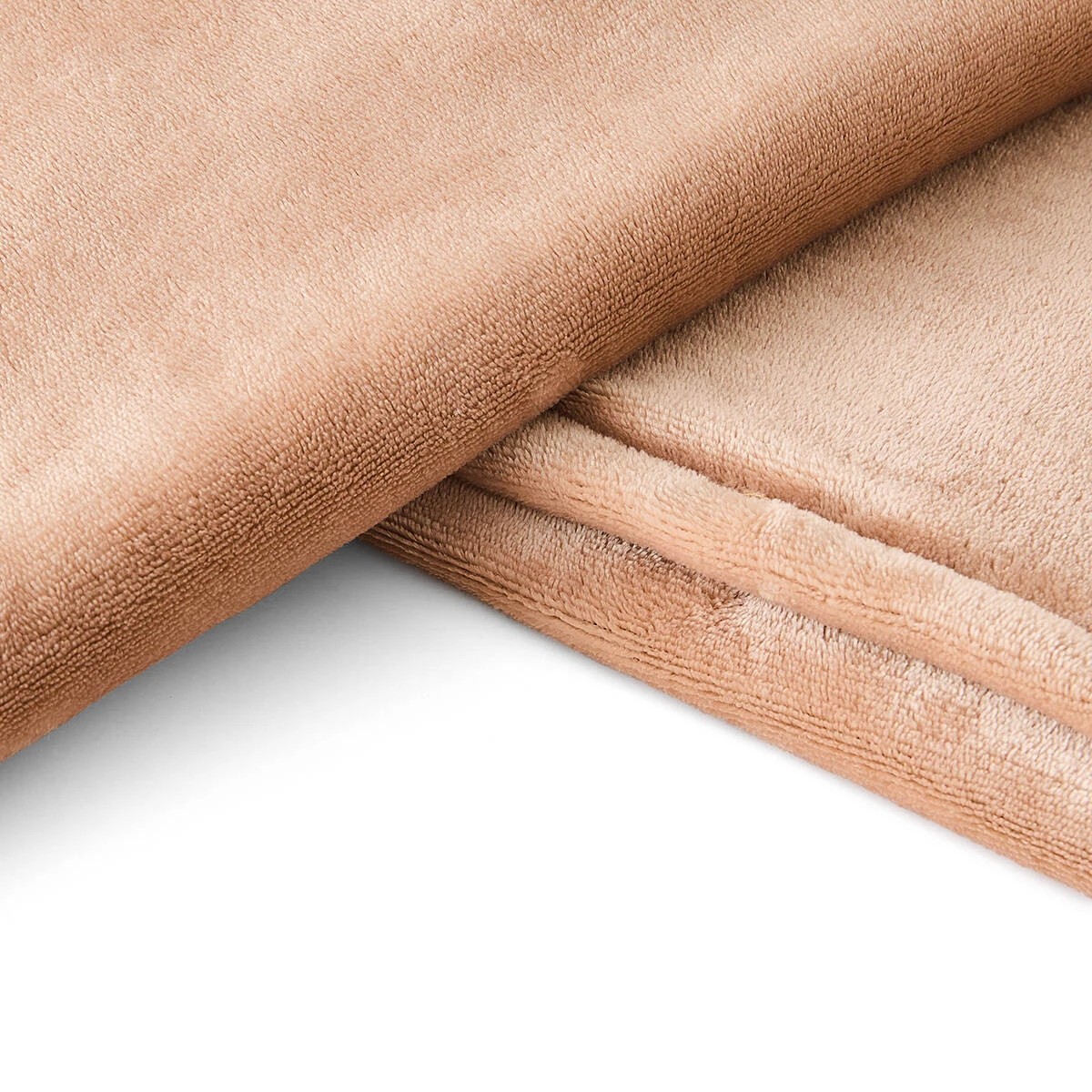 6 Sherpa Reverse Blanket - Double/Queen Bed, Praline, 6 of 7