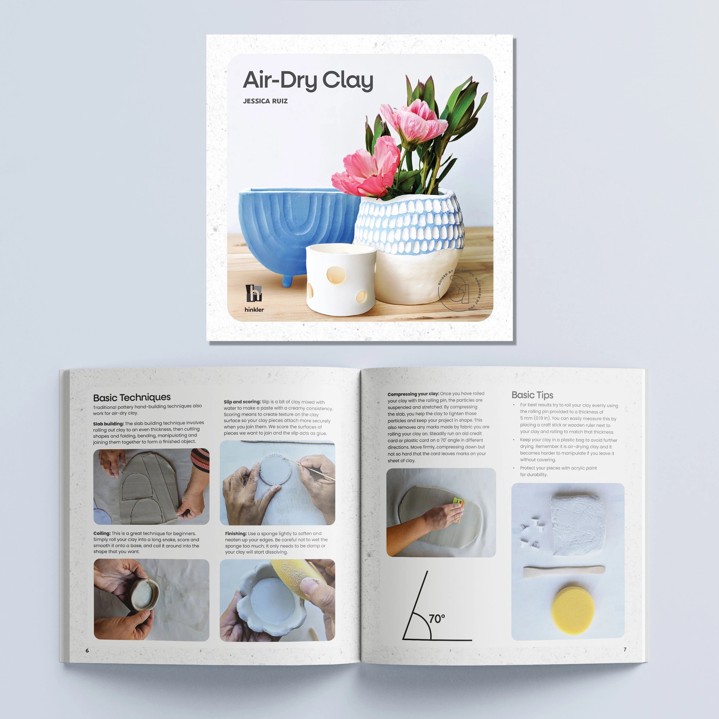 5 Craft Maker Air-Dry Clay Kit, 5 of 8