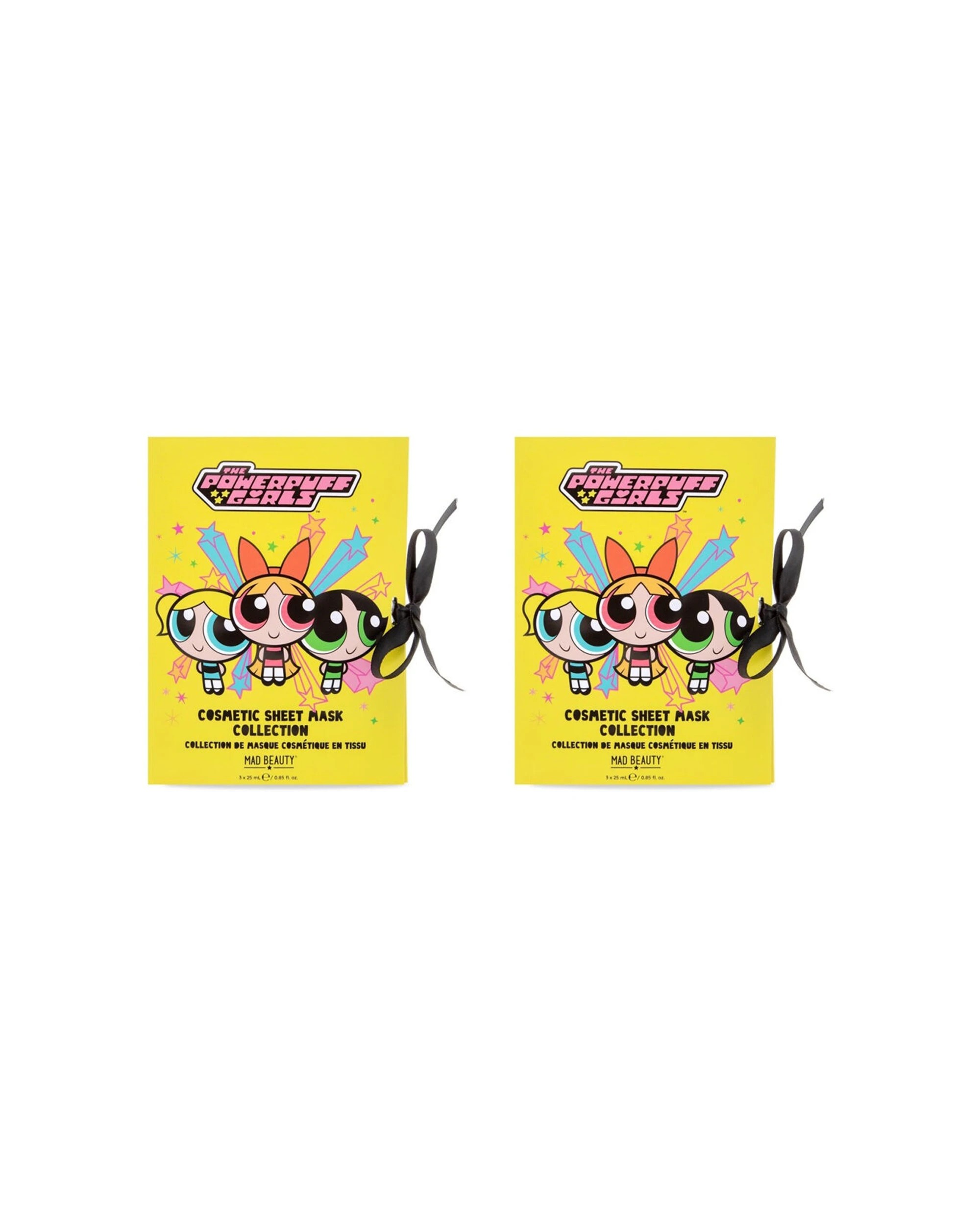 1 Warner Bros Powerpuff Girls Super Cute Cosmetic Sheet Mask Collection 2PK 75ml - Yellow, 1 of 3