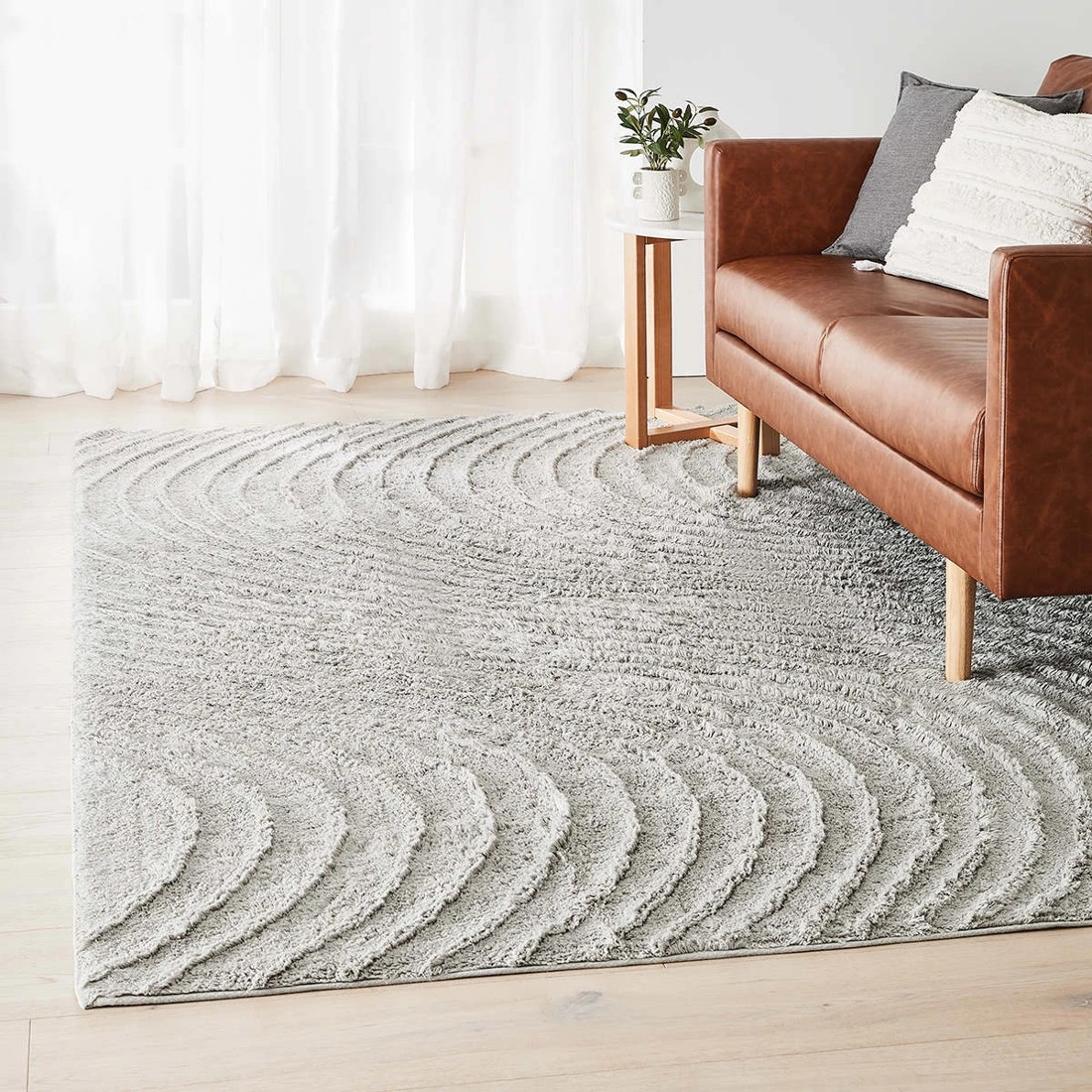 1 Axel Tufted Rug - Grey, Extra Large - 270cm x 180cm, 1 of 6