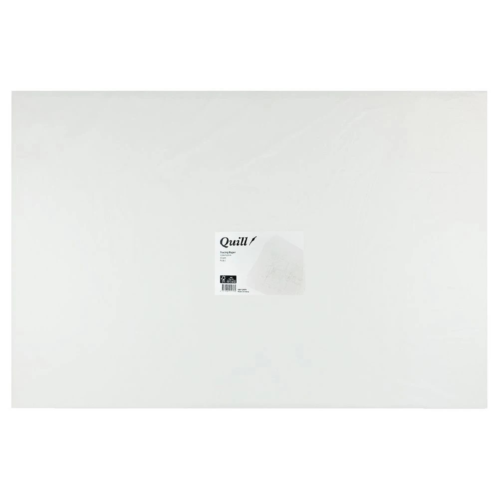 3 Quill Tracing Paper 508 x 726mm 60gsm 5 Pack, 3 of 3