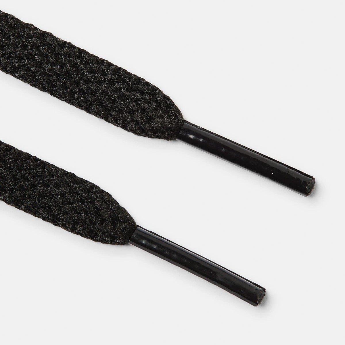 3 2 Pack Flat Laces - Black, 3 of 3