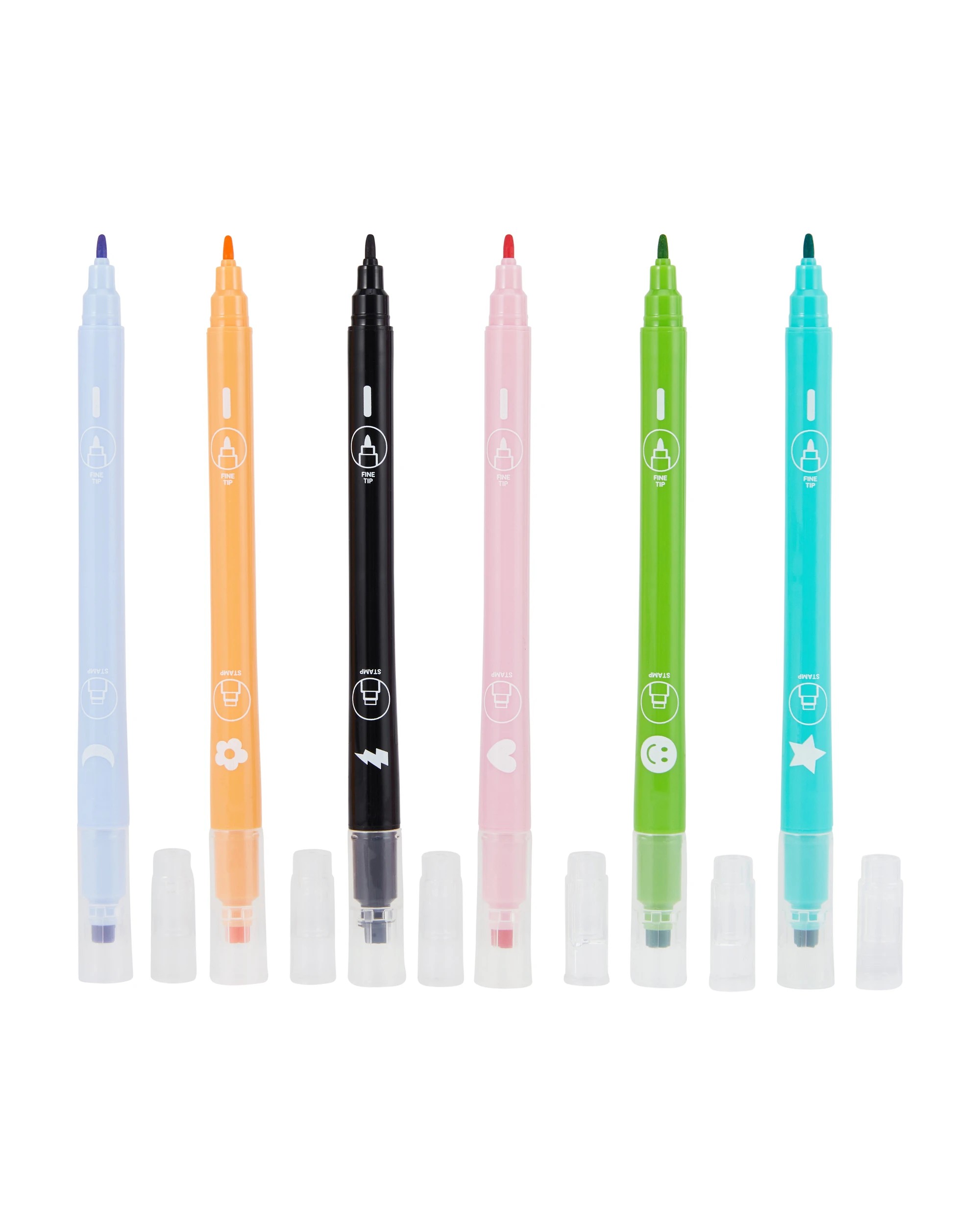 5 12 Pack Bullet Journal Dual-Tip Markers, 5 of 9