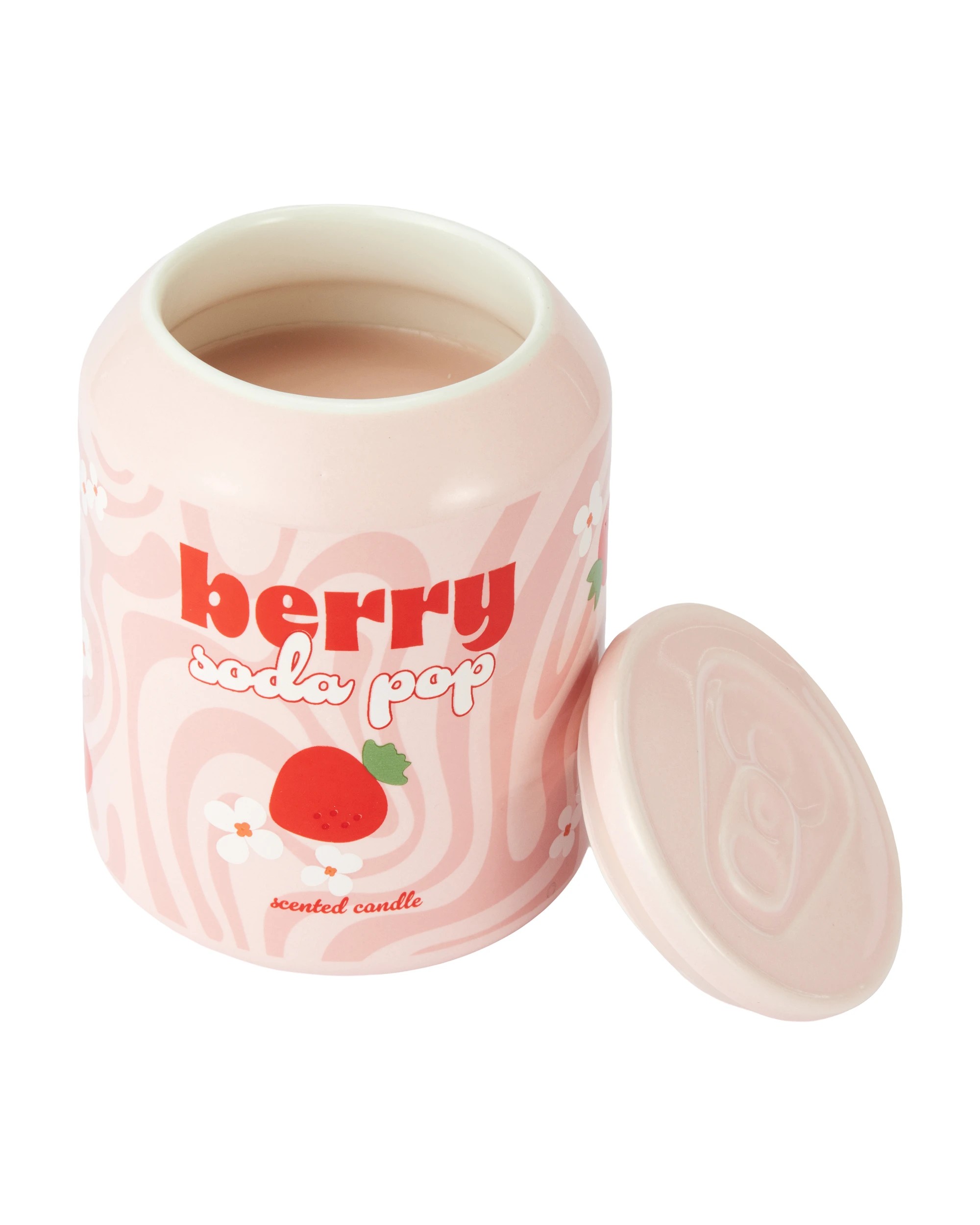 4 Berry Soda Pop Ceramic Candle, 4 of 6