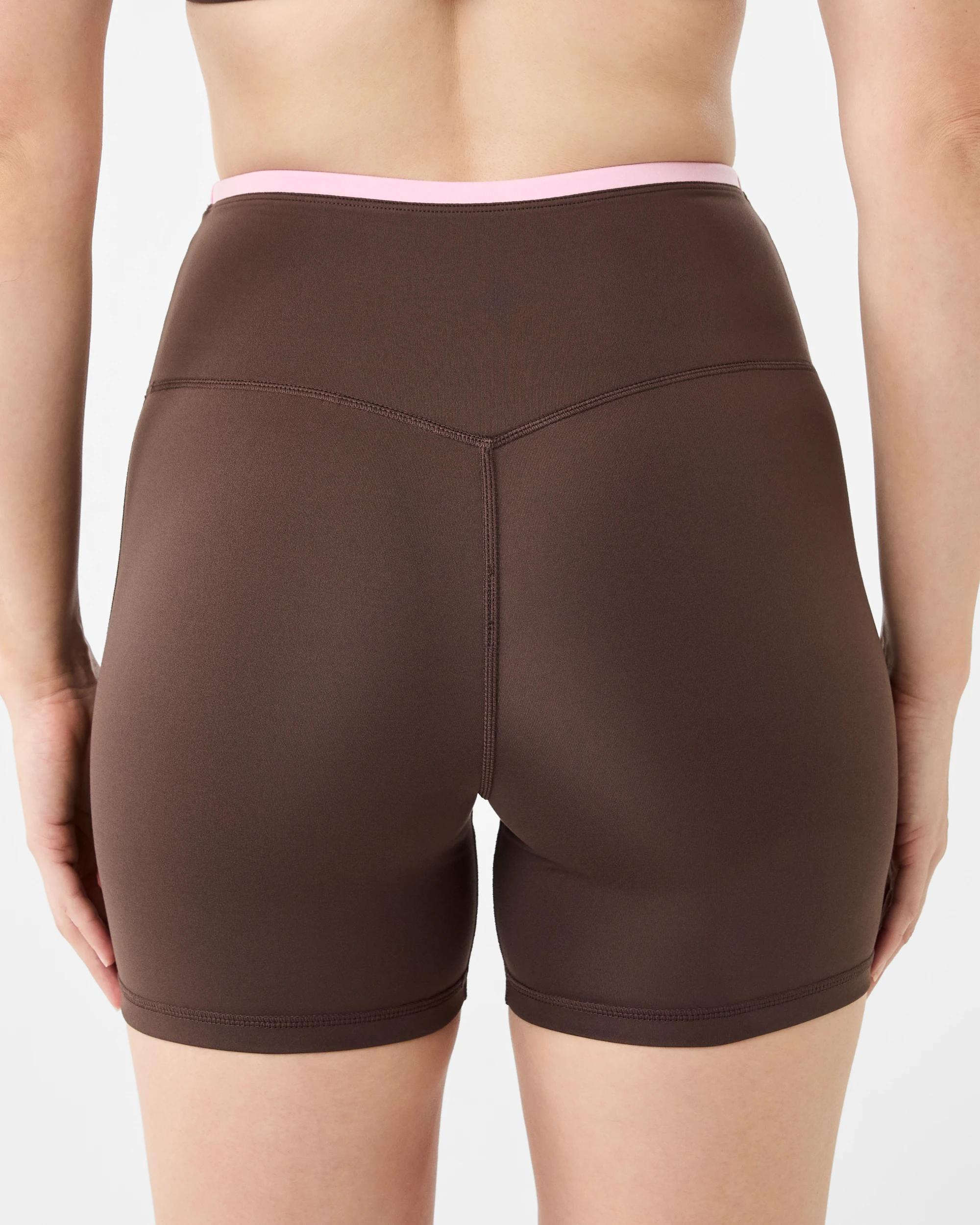 3 Everlast Tipped Bike Shorts Coffee, 3 of 7