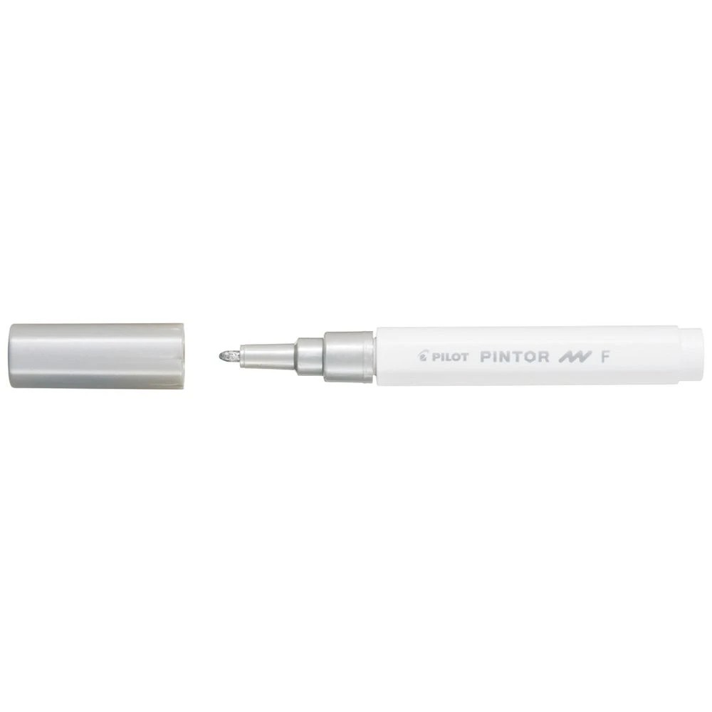 1 PILOT Pintor Paint Marker 1.0mm Silver, 1 of 2