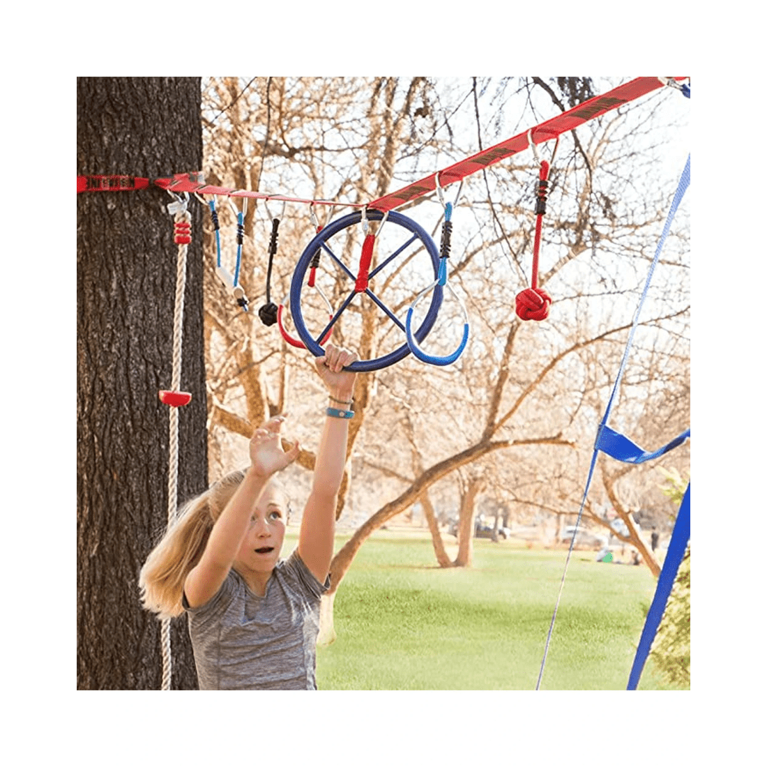 3 B4 Adventure Slackers Ninjaline Ninja Wheel Obstacle Course Expansion, 3 of 3