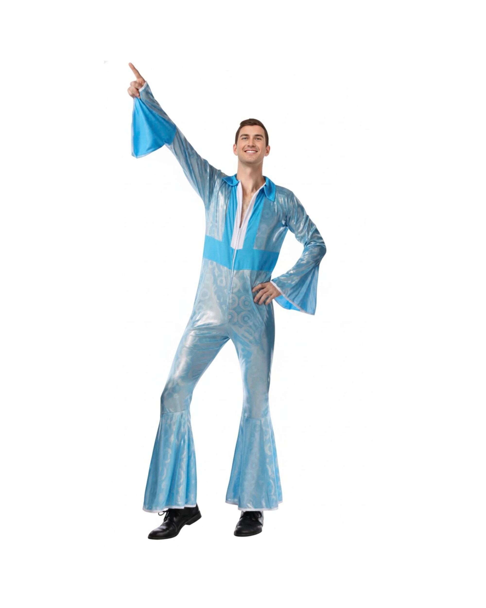 1 BR Costumes Men's 1970s Disco Jumpsuit Costume, 1 of 1