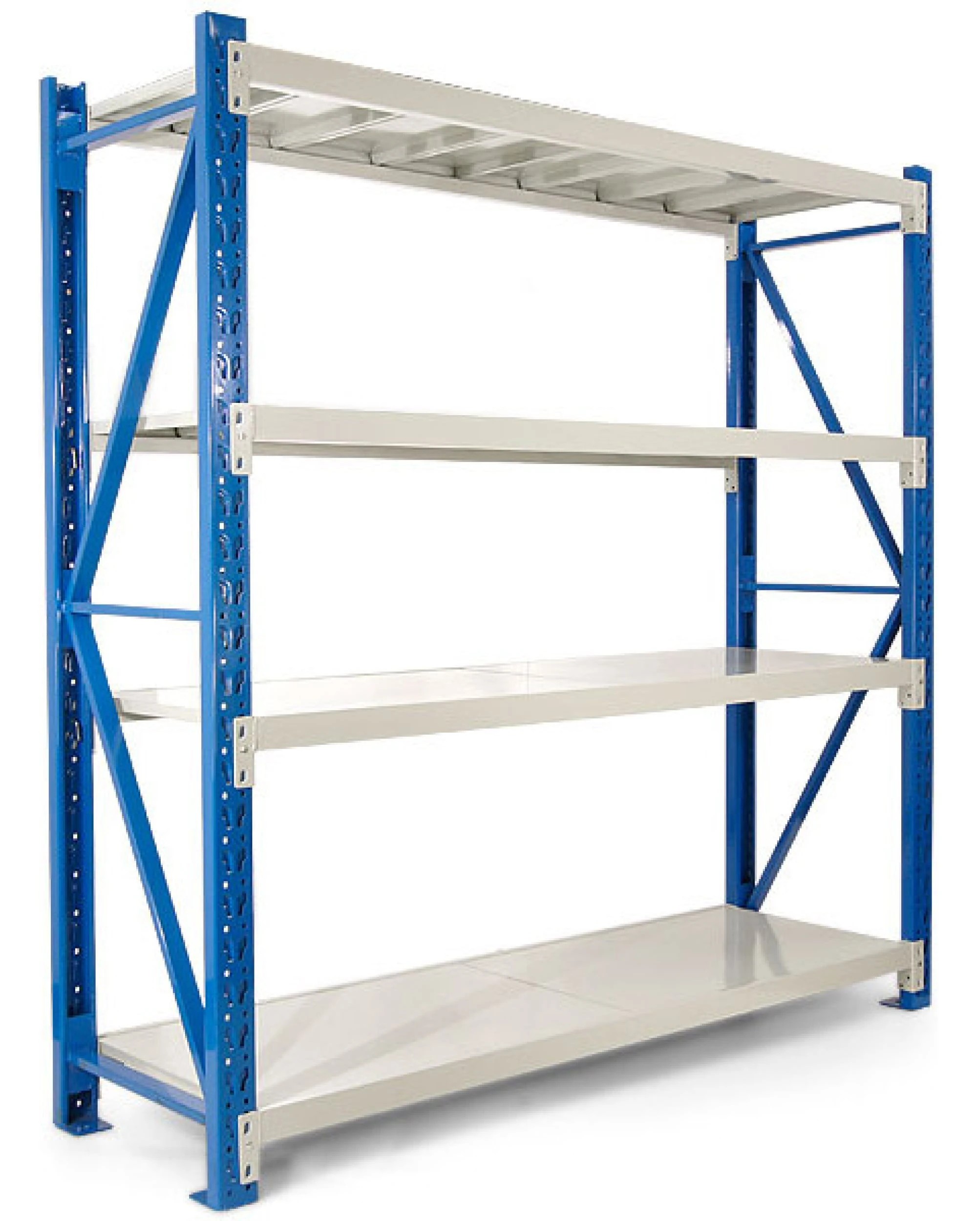 1 Centurion Standard 1 Bay 2M Wide Heavy Duty Shelving 400kg - Grey, 1 of 7
