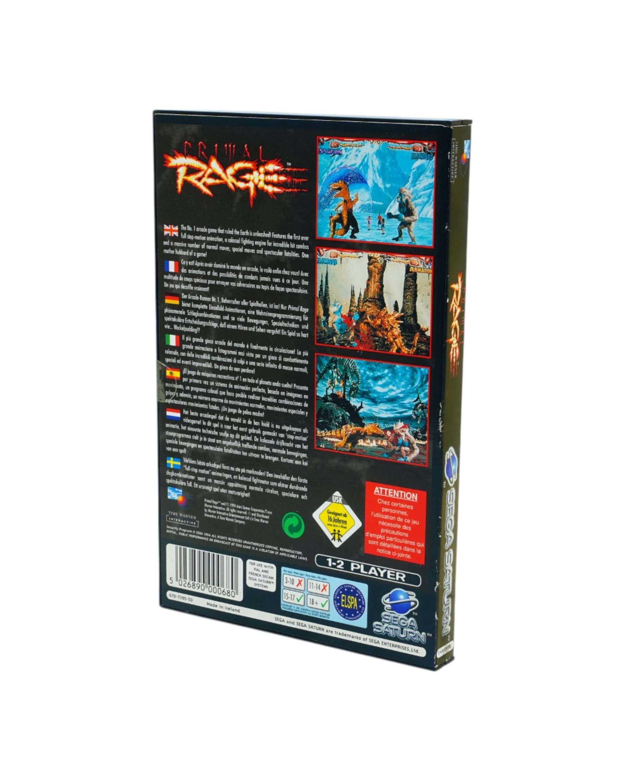 4 Primal Rage - Saturn, 4 of 7