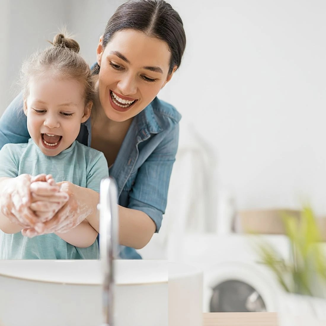 3 Cefito Bathroom Basin Ceramic Vanity Sink Hand Wash Bowl Gold Line 41x34cm - Yellow, 3 of 4