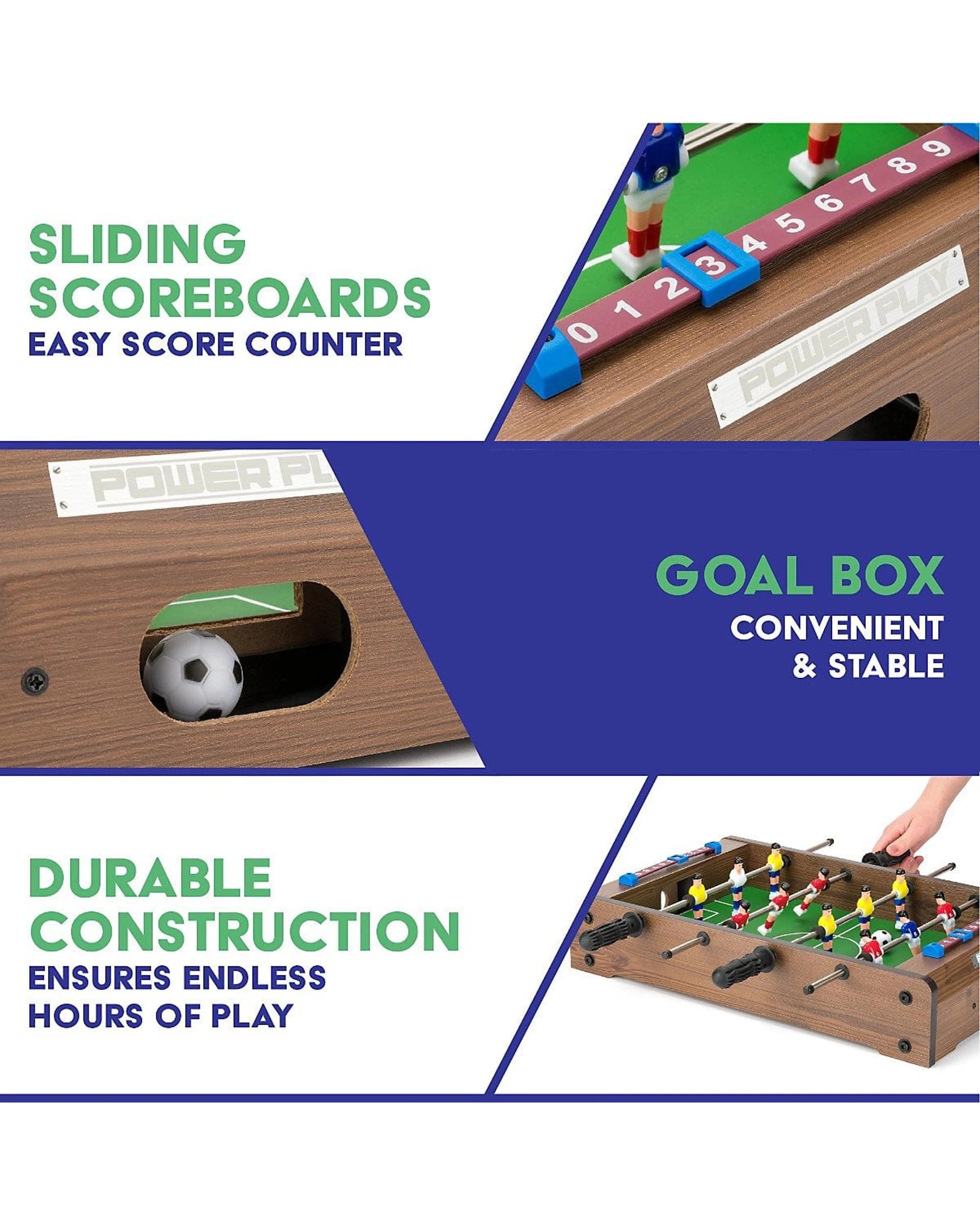 4 Power Play 20 inch Football Game Table, 4 of 6