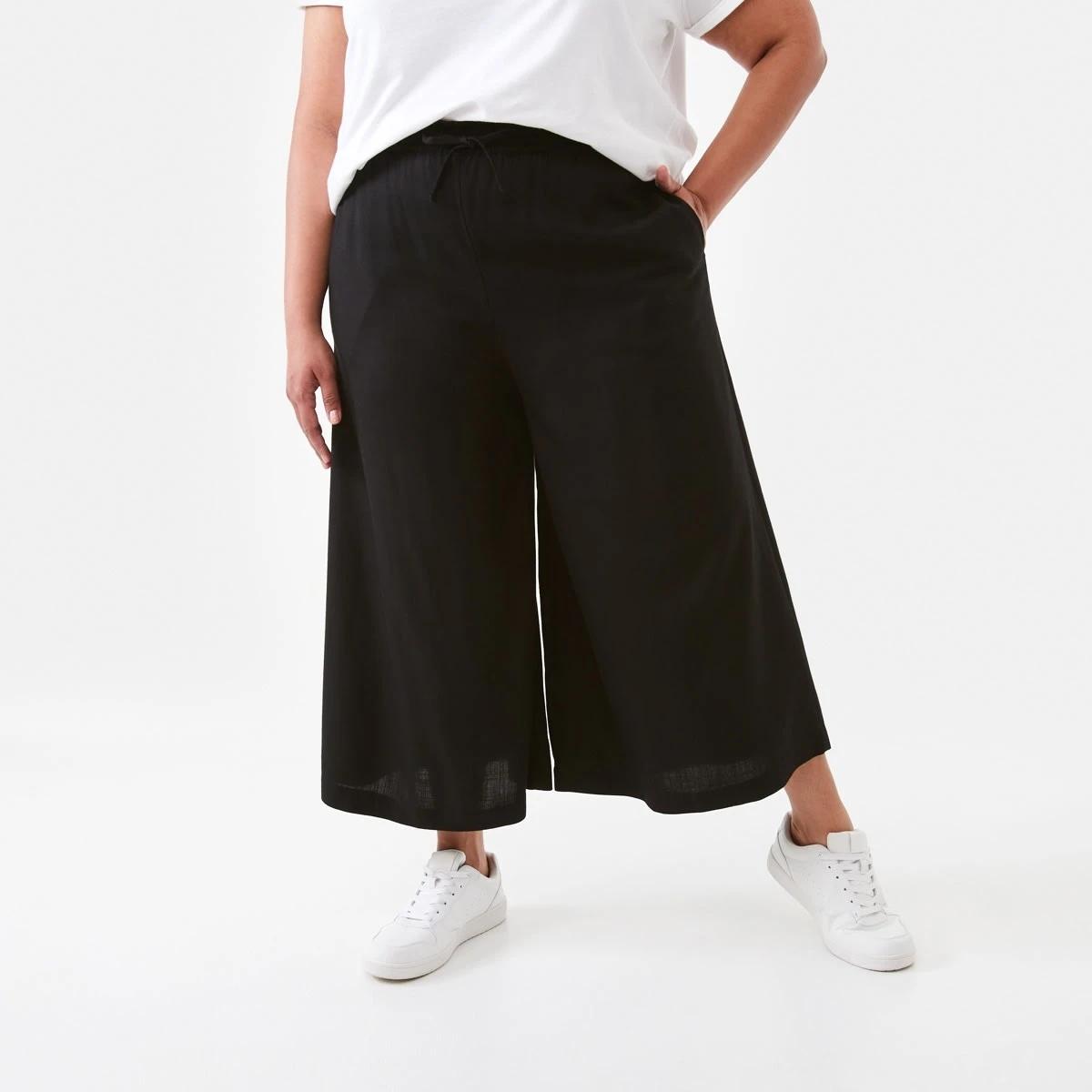1 Curve Swing Culottes Black, 1 of 5