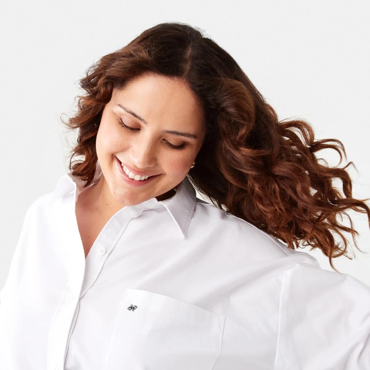 5 Long Sleeve Oxford Shirt WHITE, 5 of 7