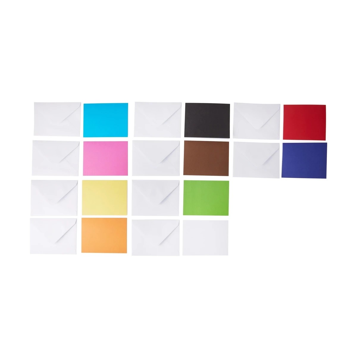 5 50 Pack Cards with Envelopes - Bright, 5 of 5