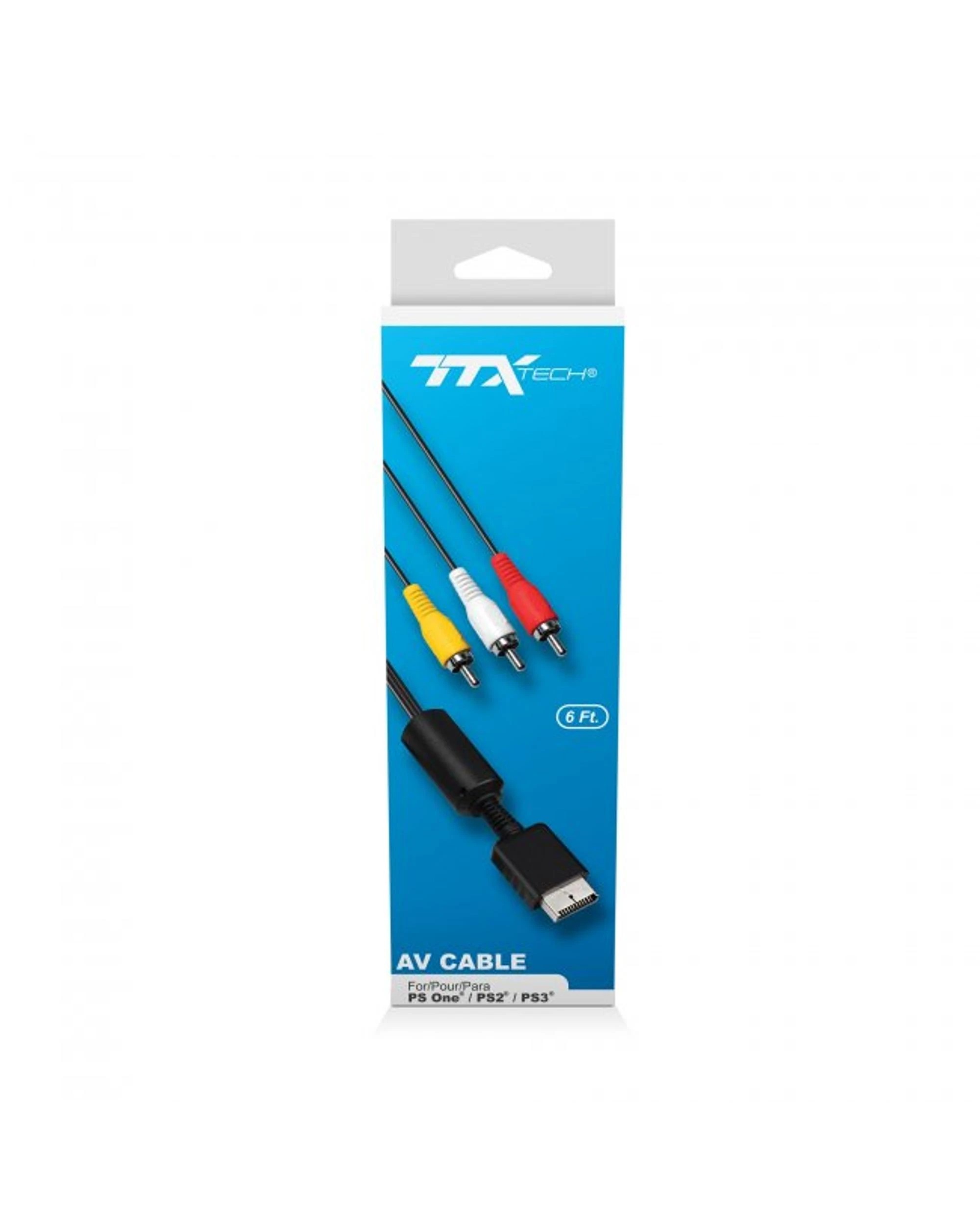 1 TTX AV Cable for PS1 / PS2 and PS3, 1 of 1