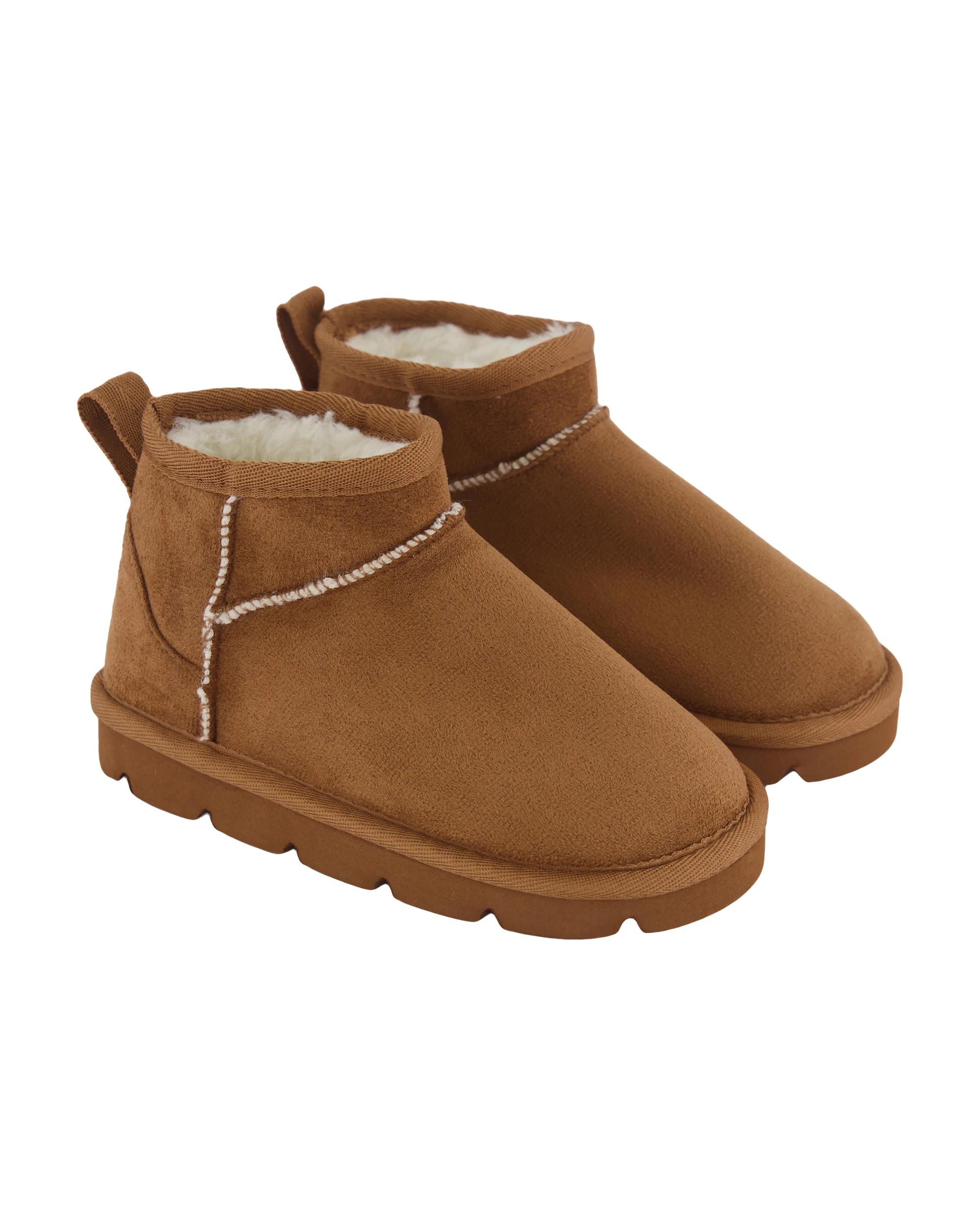 2 Junior Light Up Slipper Boots Chestnut, 2 of 5