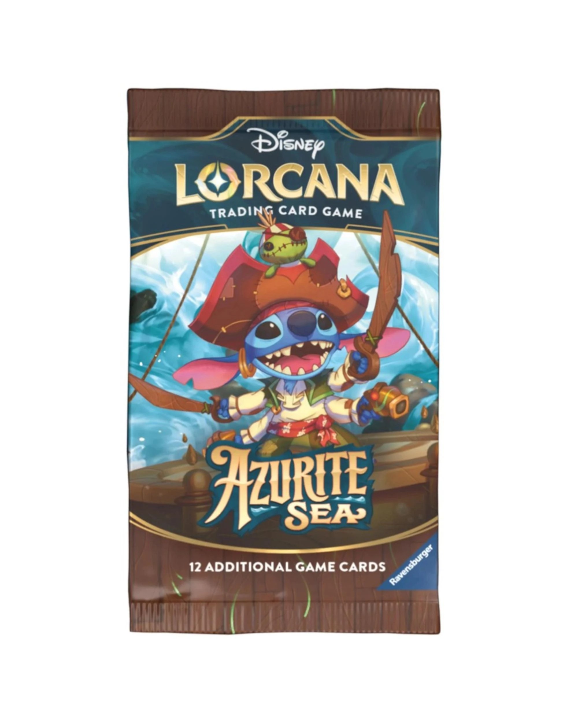 1 Disney Lorcana TCG: Azurite Sea Booster Pack, 1 of 3