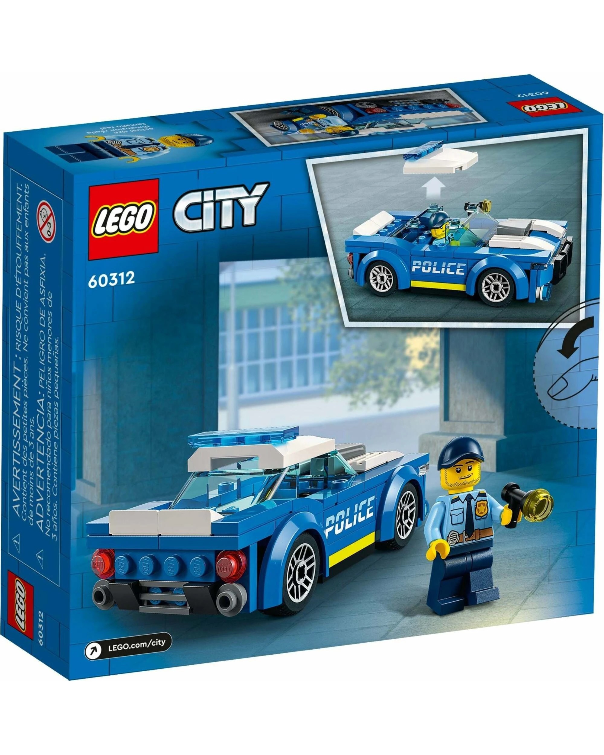 4 Lego City 60312 Police Car, 4 of 5