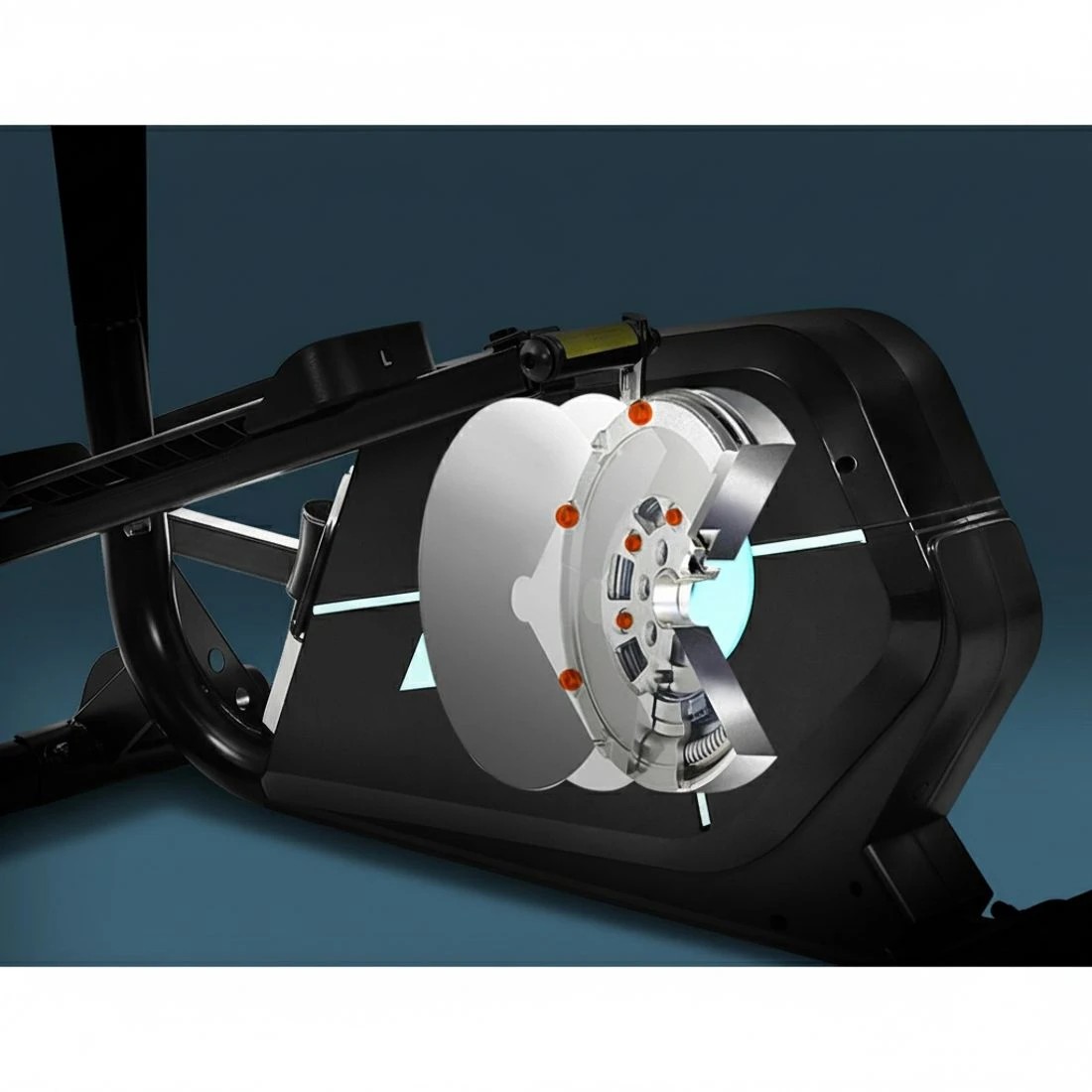 4 Everfit Exercise Bike Elliptical Cross Trainer Home Gym Fitness Machine - Black, 4 of 6