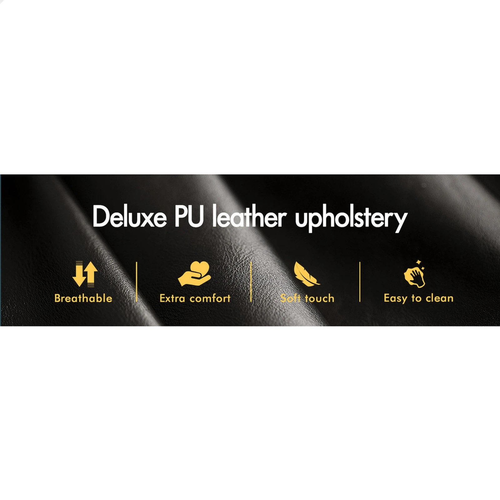 5 Alfordson 4x Kitchen Bar Stools Liam Wooden Swivel Bar Stool Chairs - Black, 5 of 10