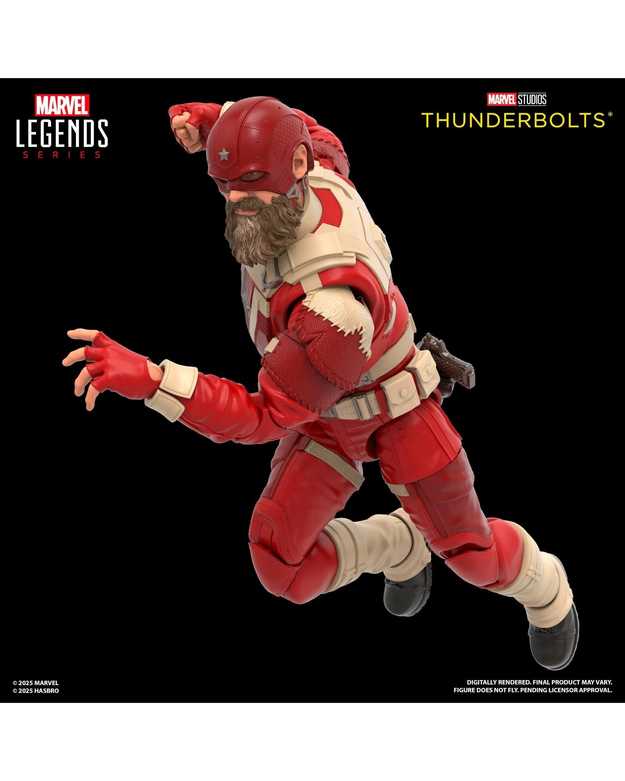 7 Hasbro Marvel Legends Series: Thunderbolts Yelena Belova and Red Guardian Action Figure 2-Pack, 7 of 7