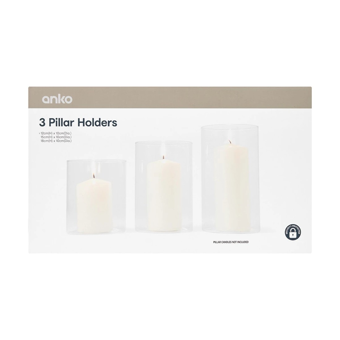 7 3 Pack Pillar Holders, 7 of 7