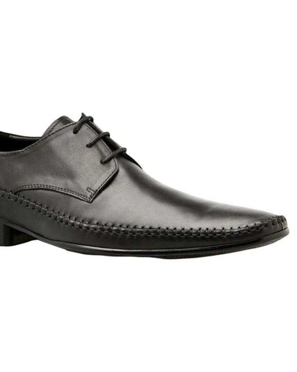 Zasel Mens Niko Dress Leather Lace Up Ups Formal Work Formal Shoes