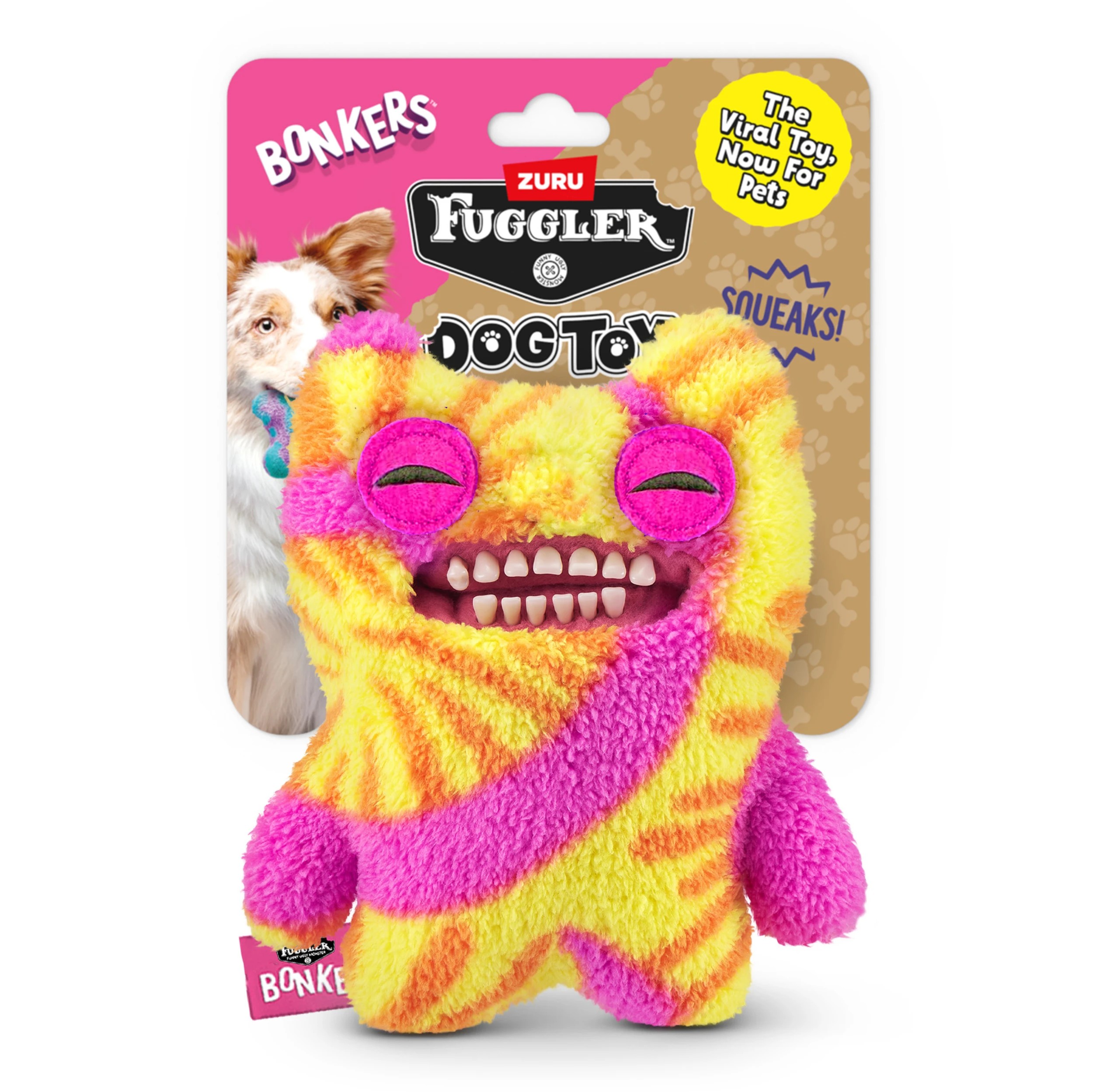 1 Zuru Fuggler X Bonkers Old Tooth Dog Toy, 1 of 5