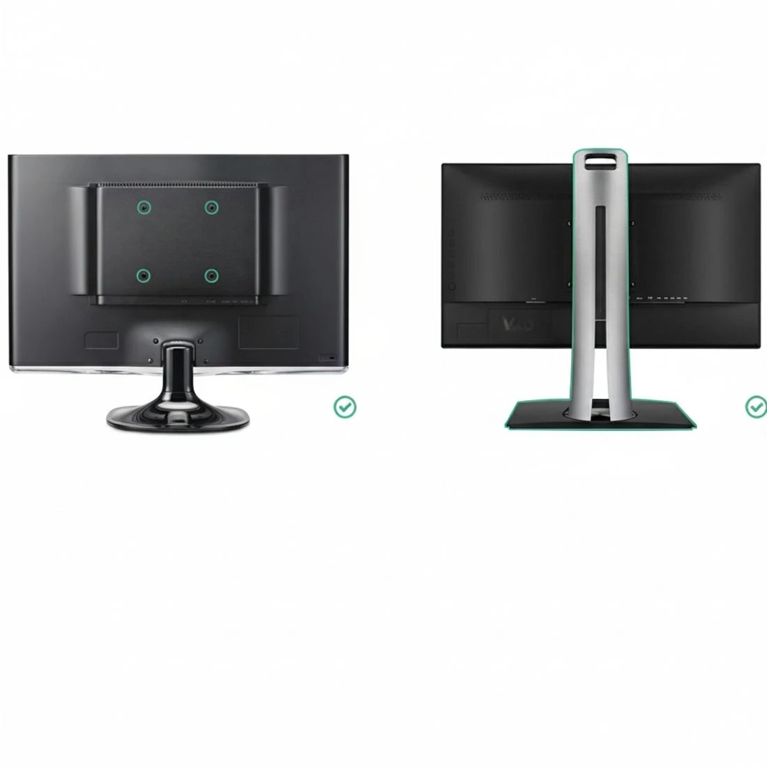 4 Artiss Monitor Arm Gas Spring Dual Desk Mount Screen Holder - Black, 4 of 9