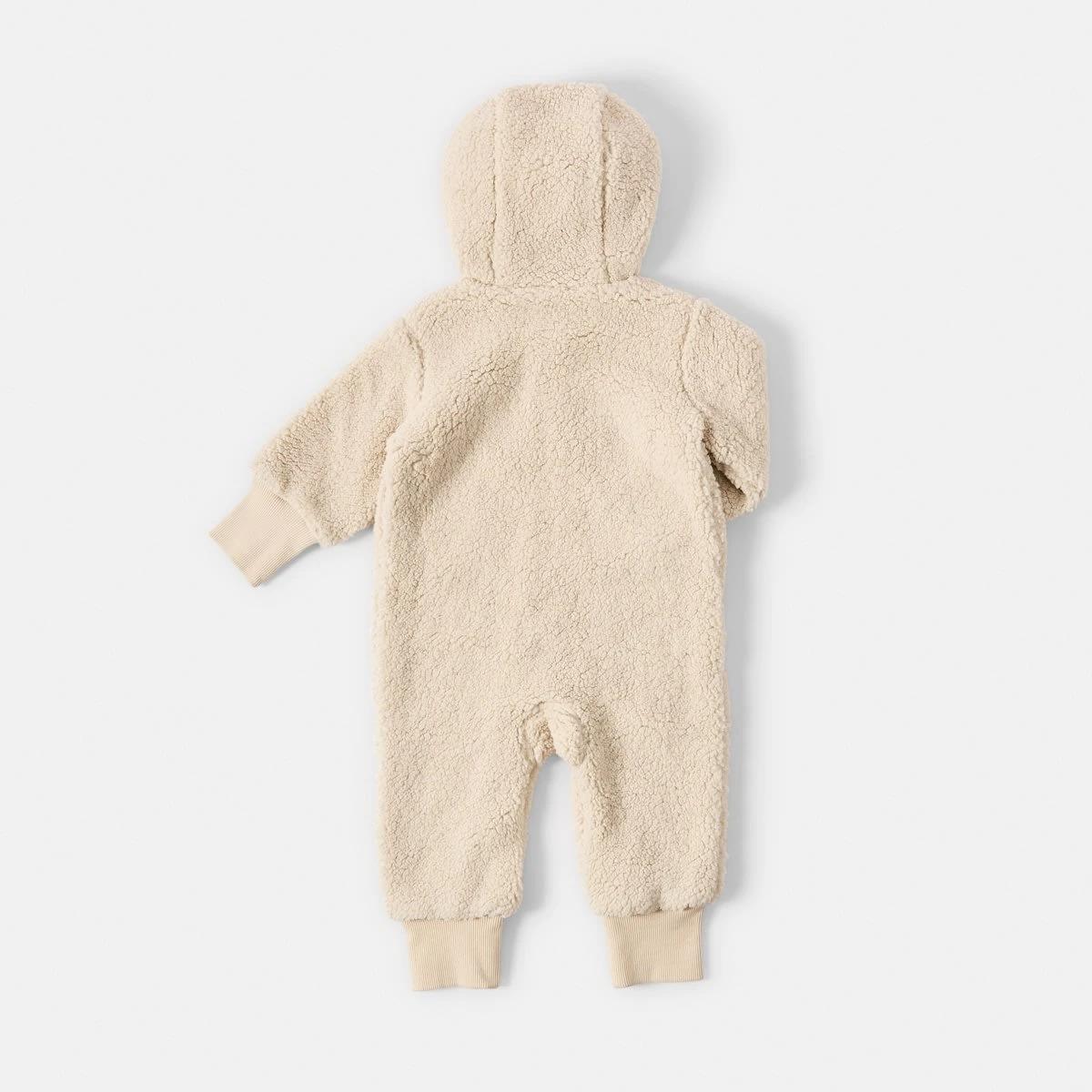 2 Fluffy Pramsuit Wht Egret, 2 of 4