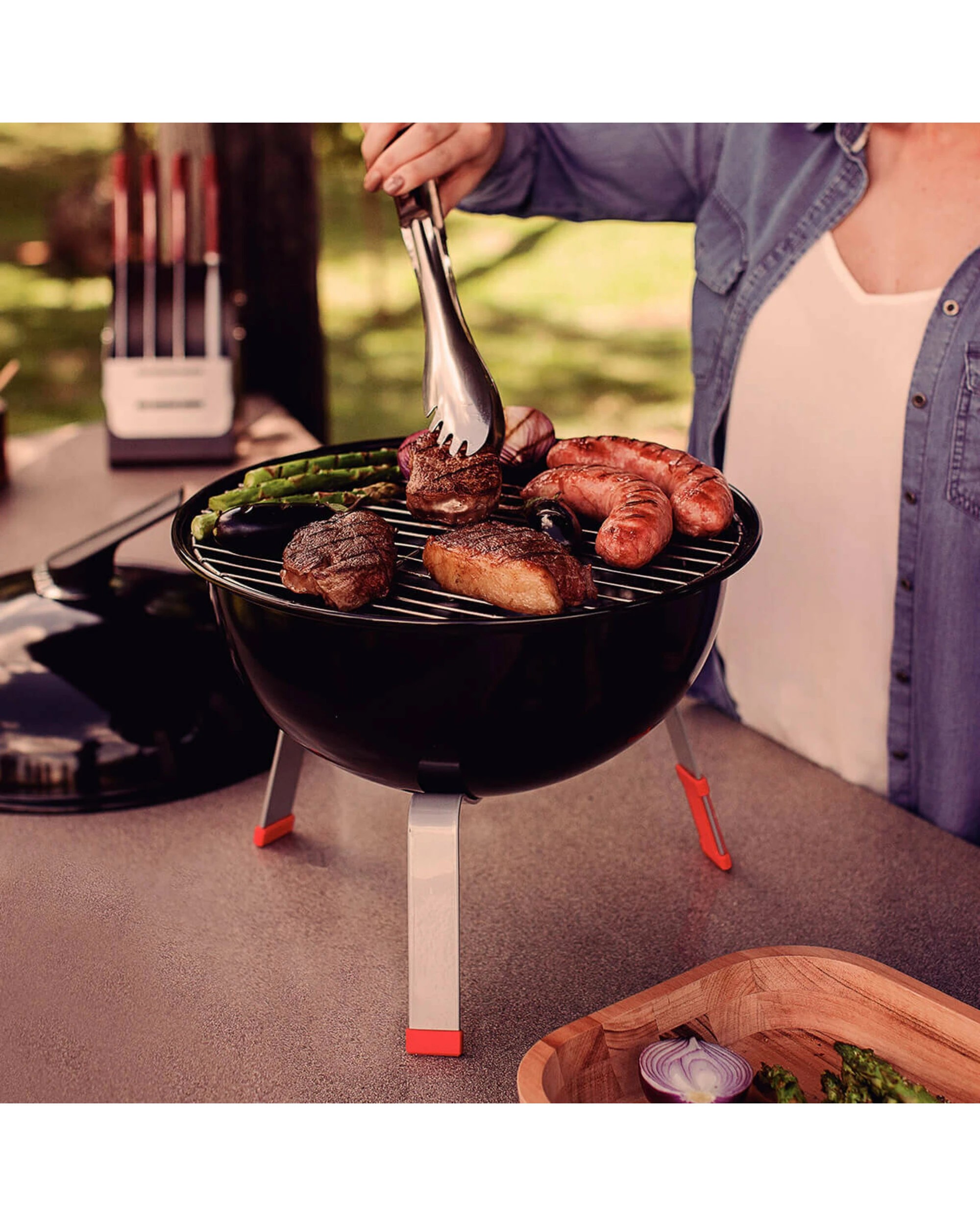 5 Tramontina Churrasco Portable Charcoal Fuel BBQ, 5 of 5