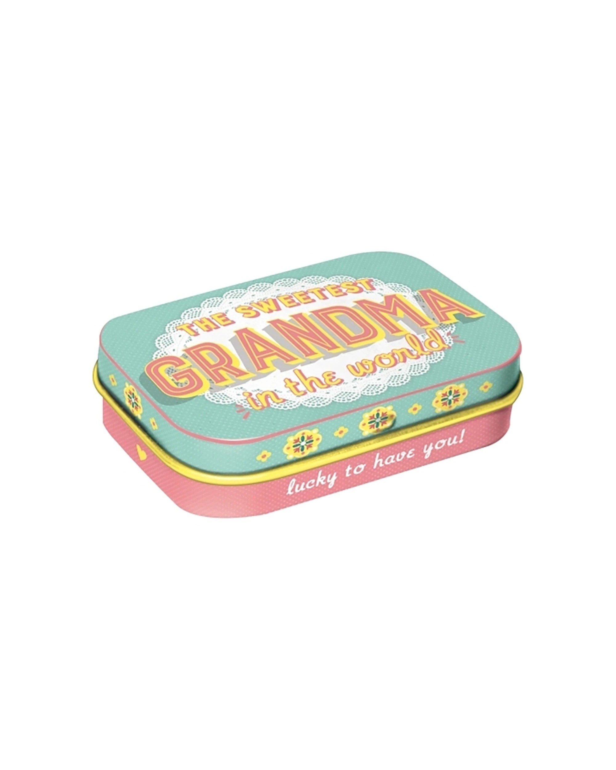 2 Nostalgic-Art 4PK Pocket Box with Mints - The Sweetest Grandma - Blue, 2 of 2