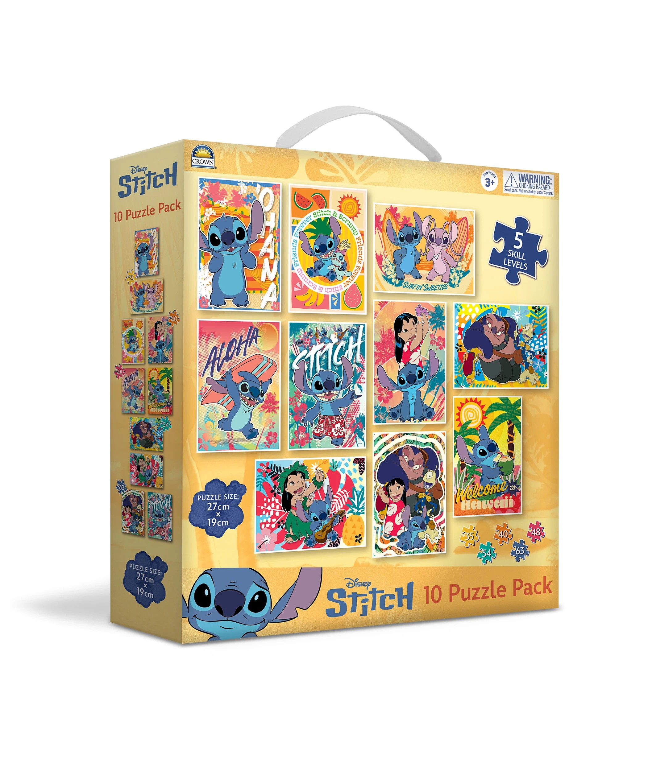 6 Licensed 10 in 1 Licenses Jigsaw Puzzle - Assorted - Multi, 6 of 9
