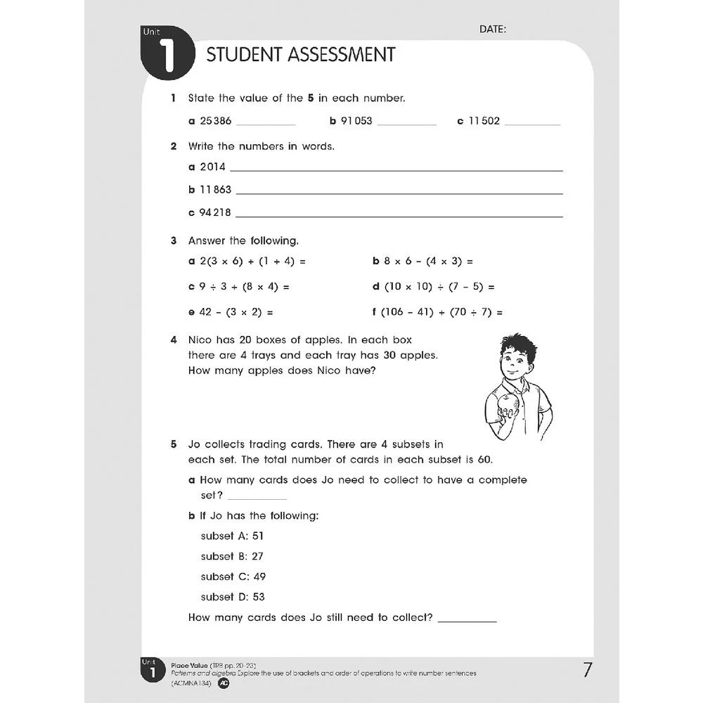 4 Nelson Maths Australian Curriculum Student Book 6, 4 of 4