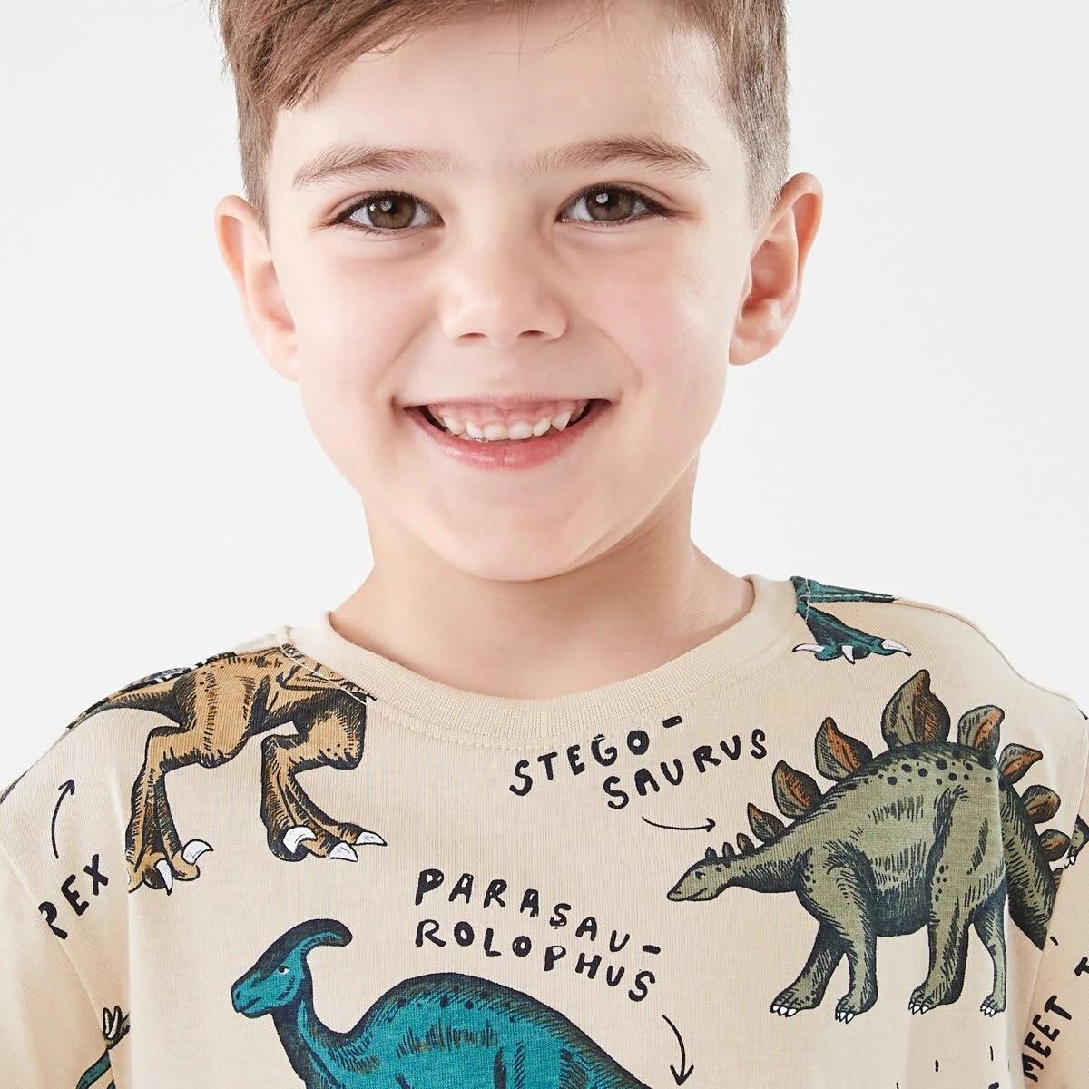 3 All Over Print T-shirt Ecr Dino, 3 of 8