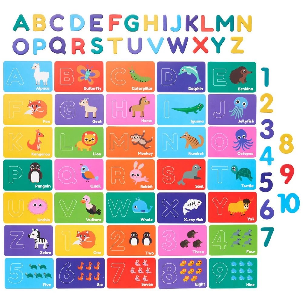 2 Kadink Alphabet & Numbers Matching Puzzles, 2 of 3