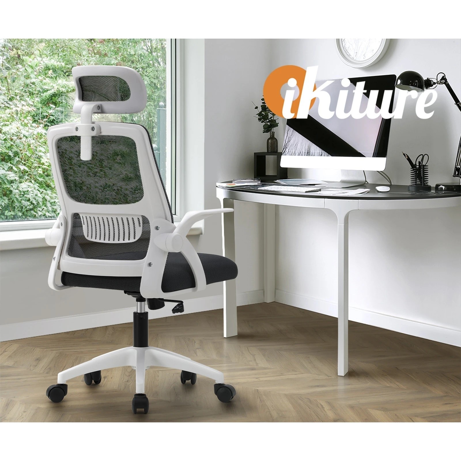 6 Oikiture Mesh Office Chair Fabric
 - Multi, 6 of 10