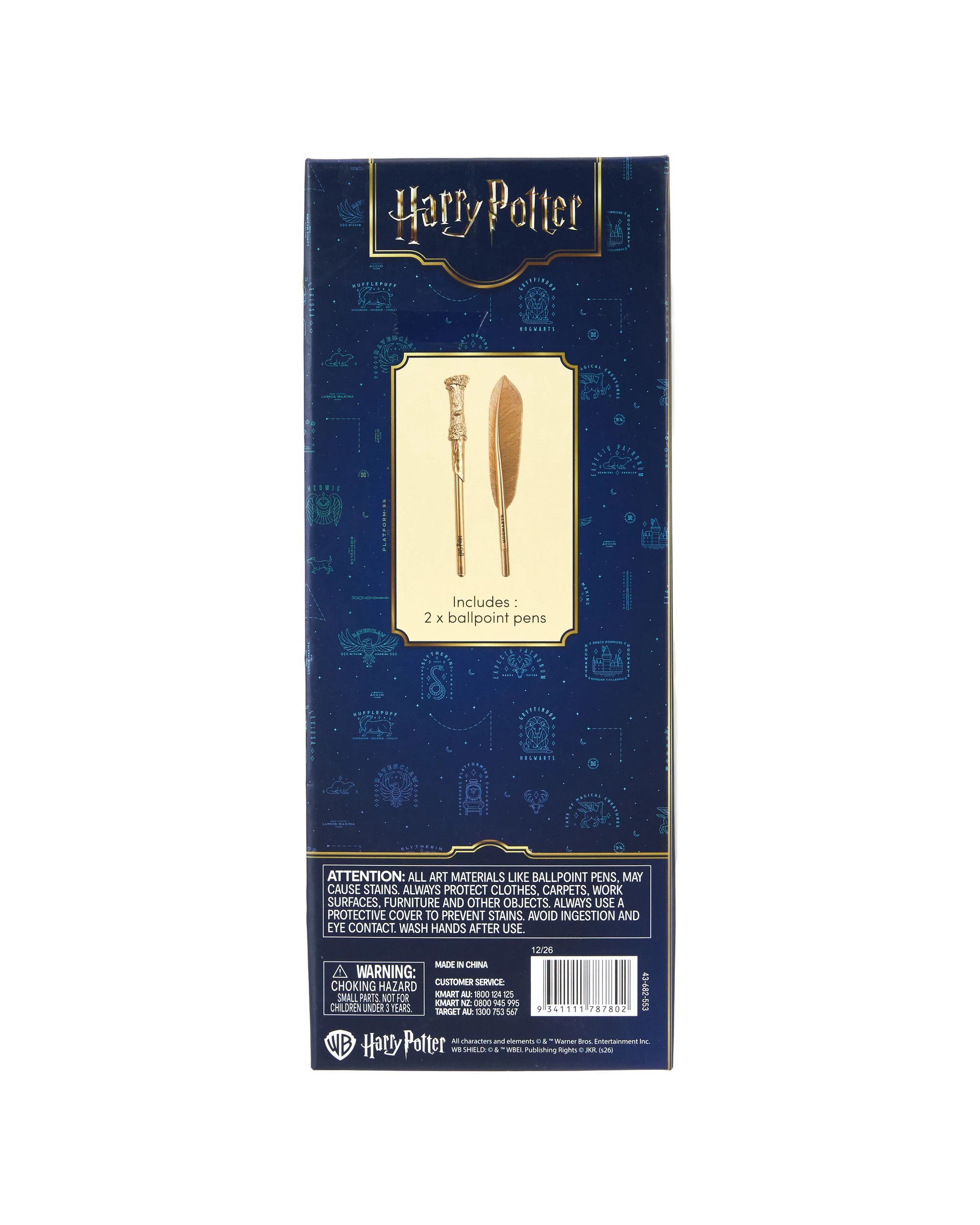8 2 Pack Harry Potter Ballpoint Pens, 8 of 8