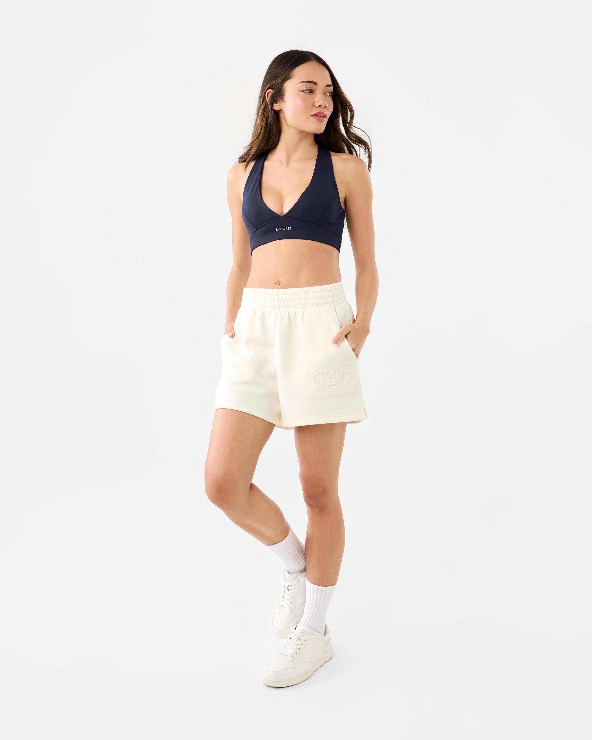 3 Everlast Womens Plunge Sports Bra Navy, 3 of 9