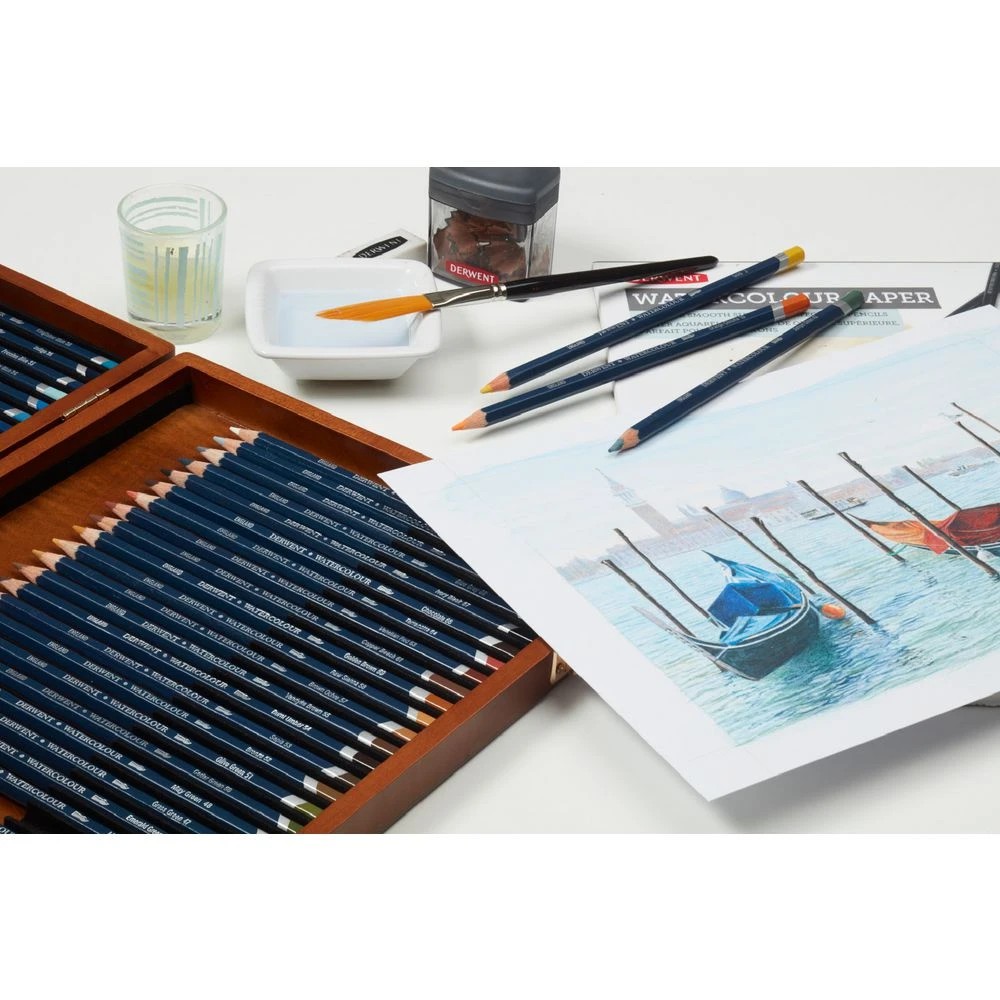 2 Derwent Watercolour Pencils 24 Pack, 2 of 3