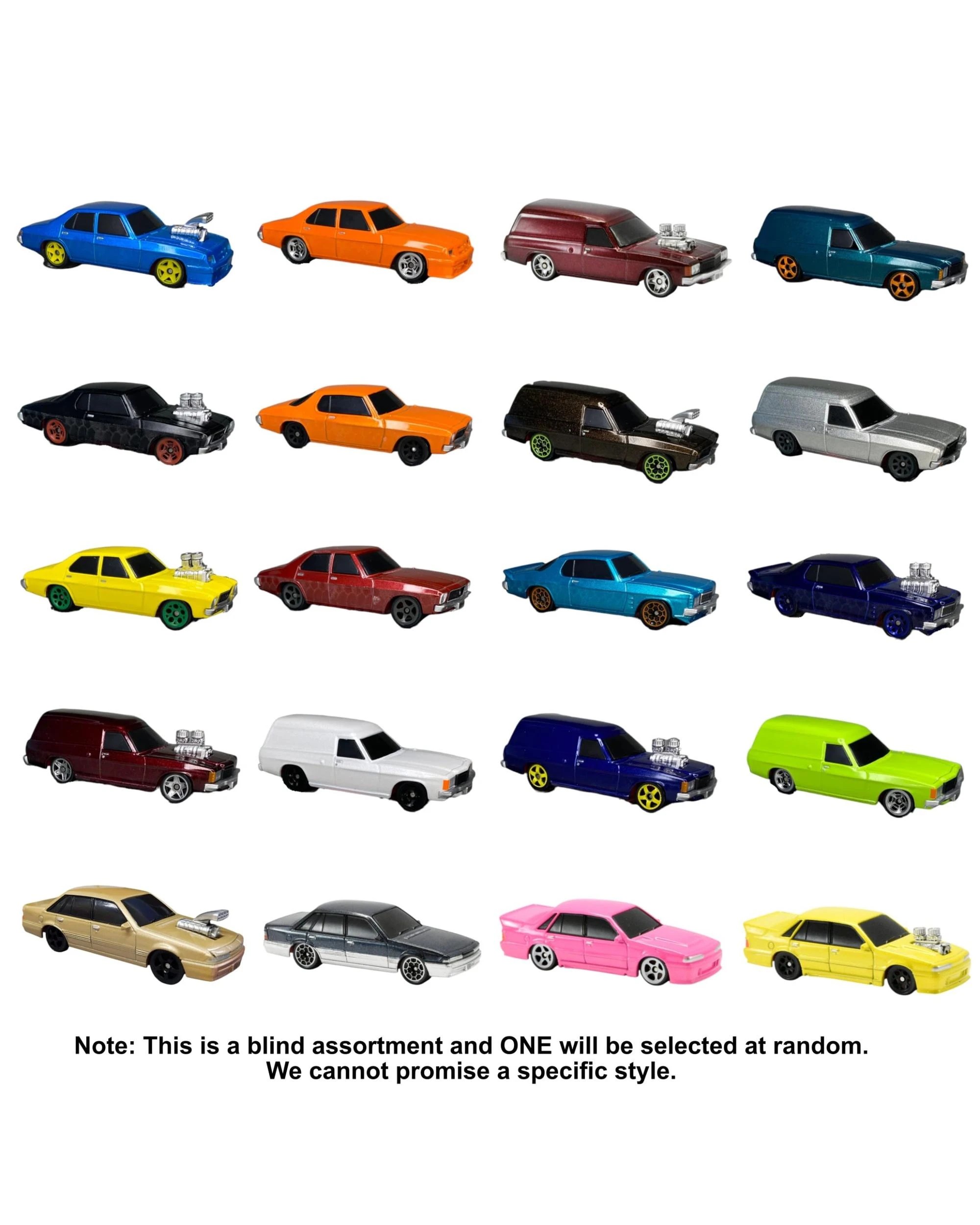 2 Oz Wheels Redbellies Mystery Box 1:64 Scale Diecast Vehicle Blind Box, 2 of 5