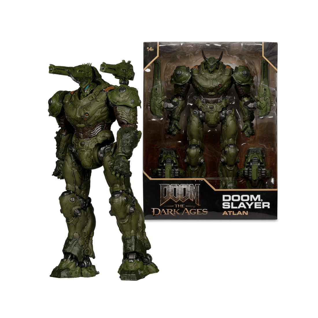 1 McFarlane Toys Doom The Dark Ages Doom Slayer Atlan 12 inch Action Figure, 1 of 8