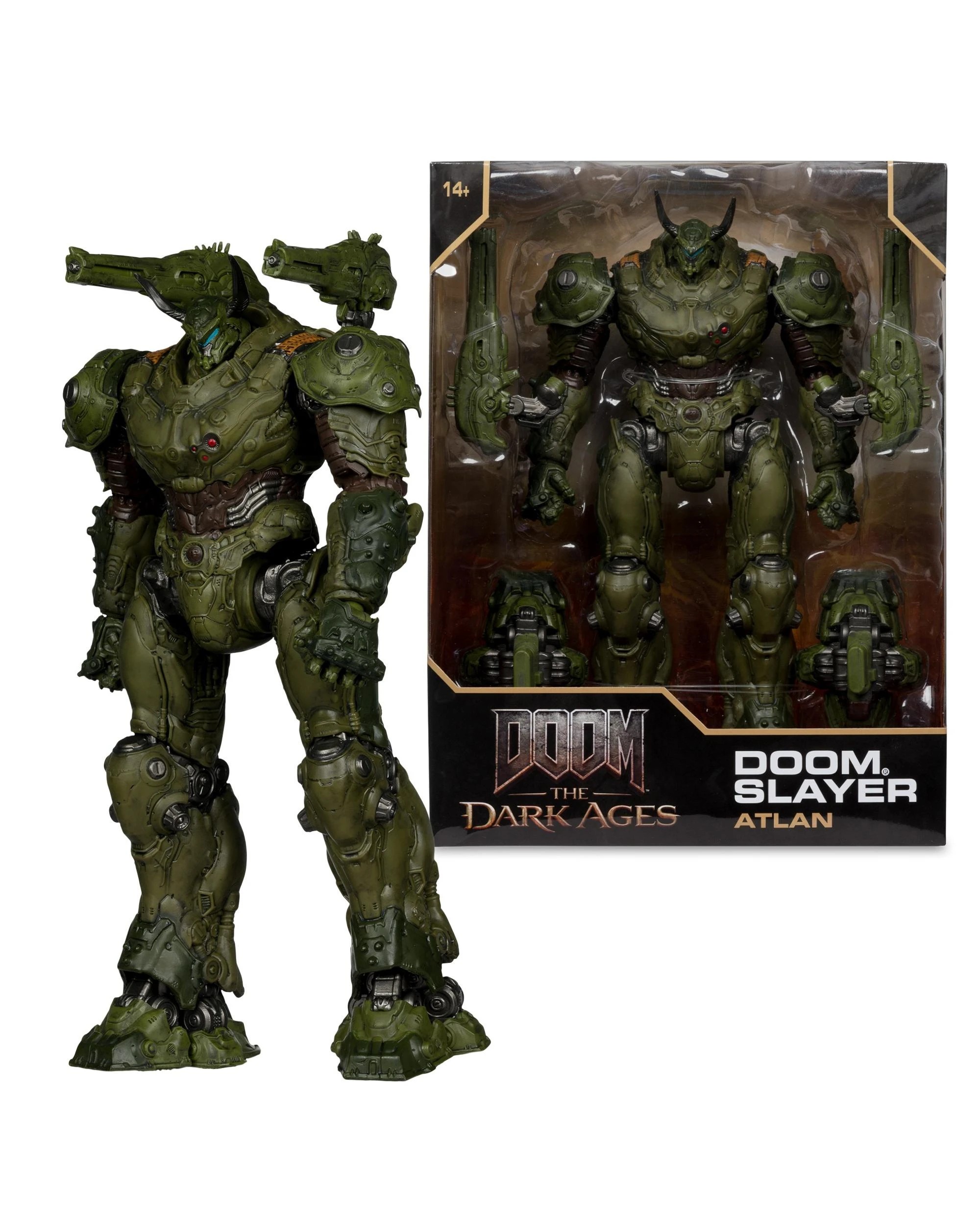 1 Doom The Dark Ages Doom Slayer Atlan 12 inch Action Figure, 1 of 8