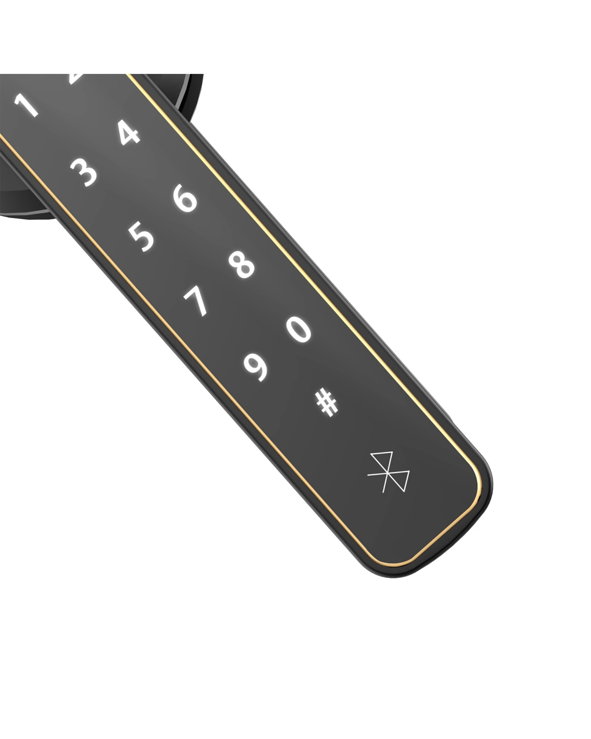 6 Advwin Fingerprint Smart Door Lock - Black, 6 of 7